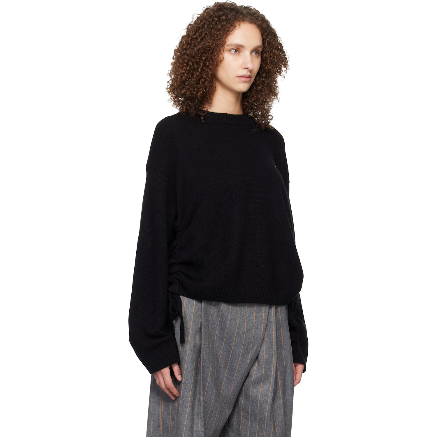  Ganni Black Wool Mix Sweater 