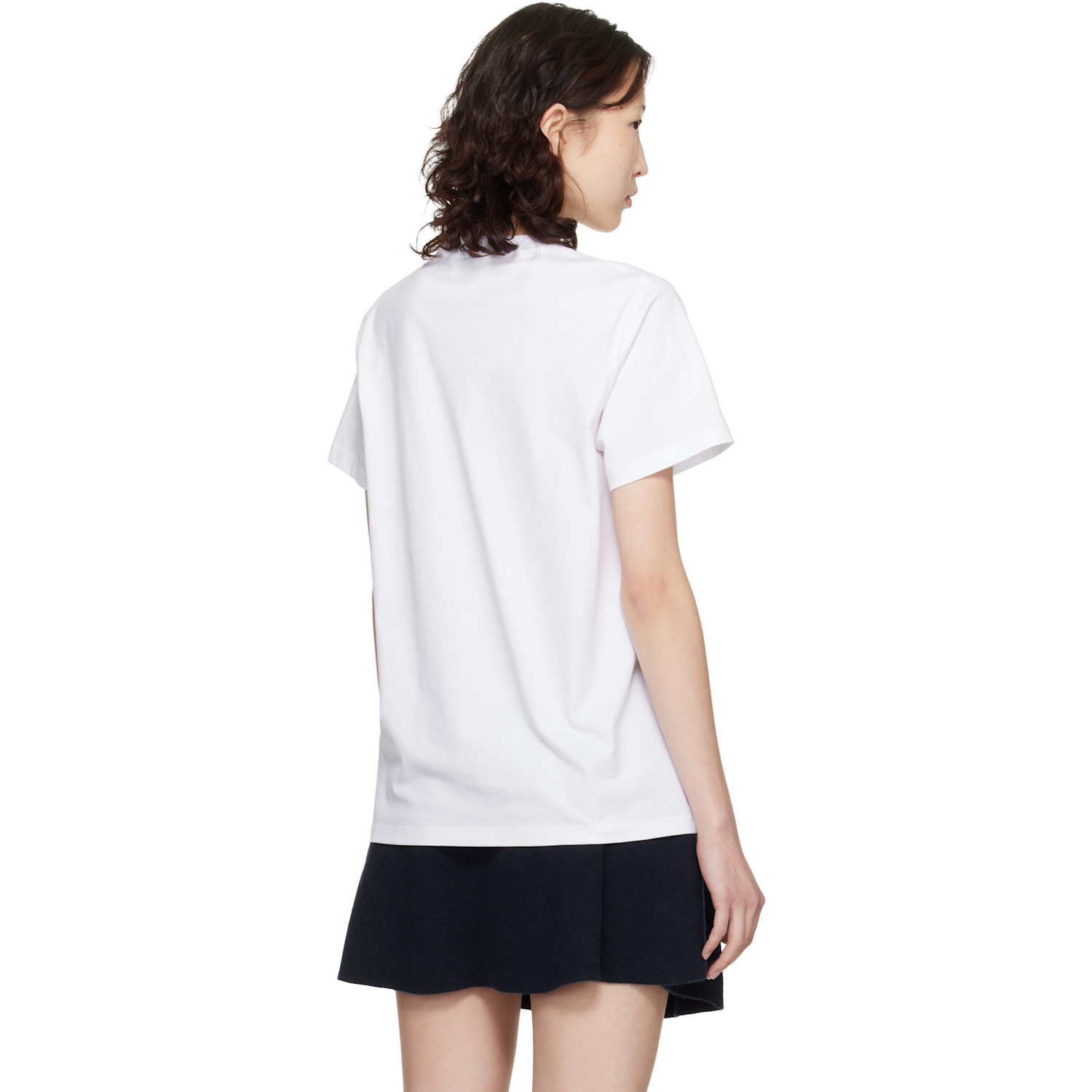  Ganni White Western Boot Print T-shirt 