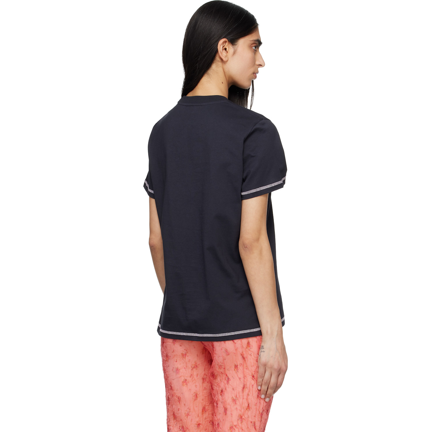  Ganni Black Raspberries T-shirt 