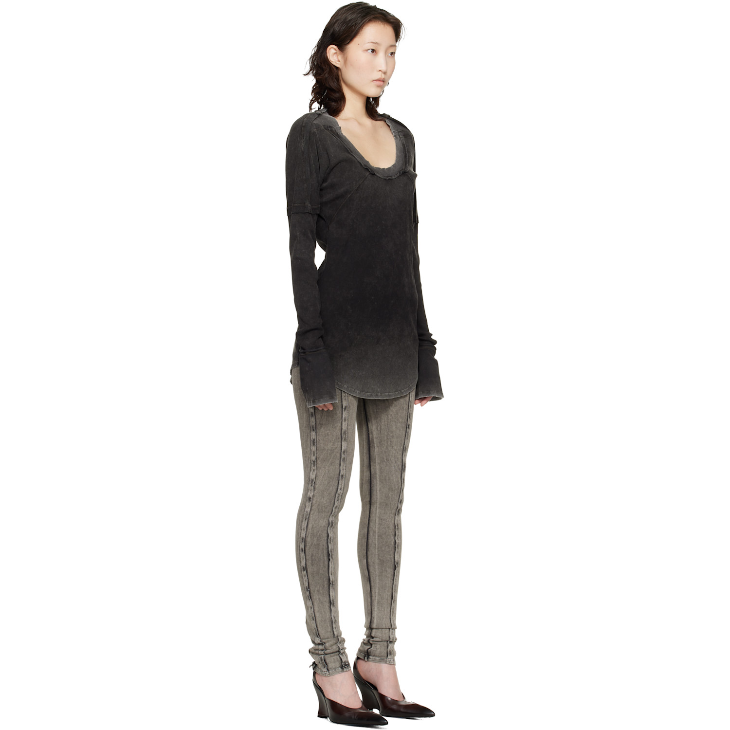  Knwls Black Bellona Tunic Minidress 