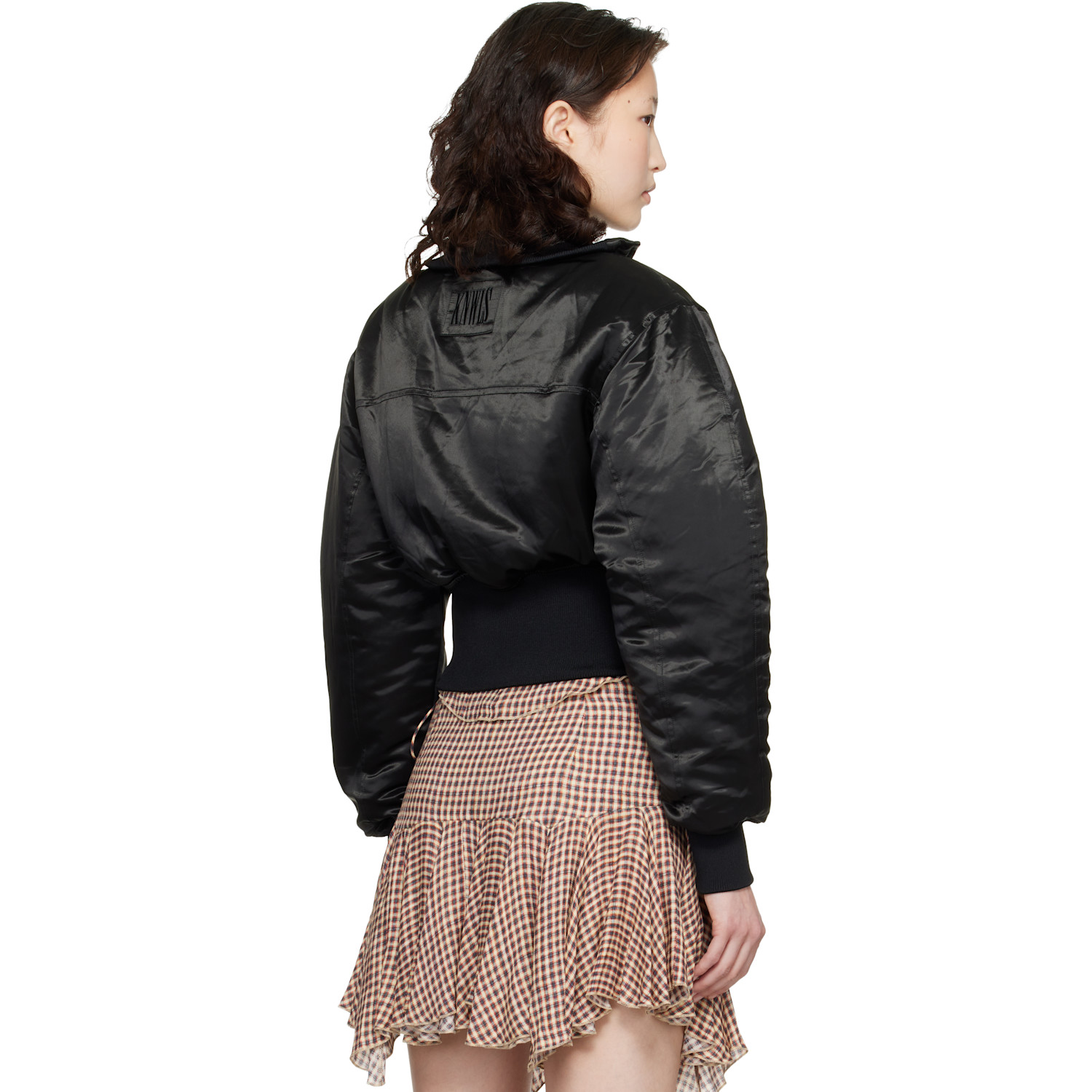  Knwls Black M-claw Bomber Jacket 