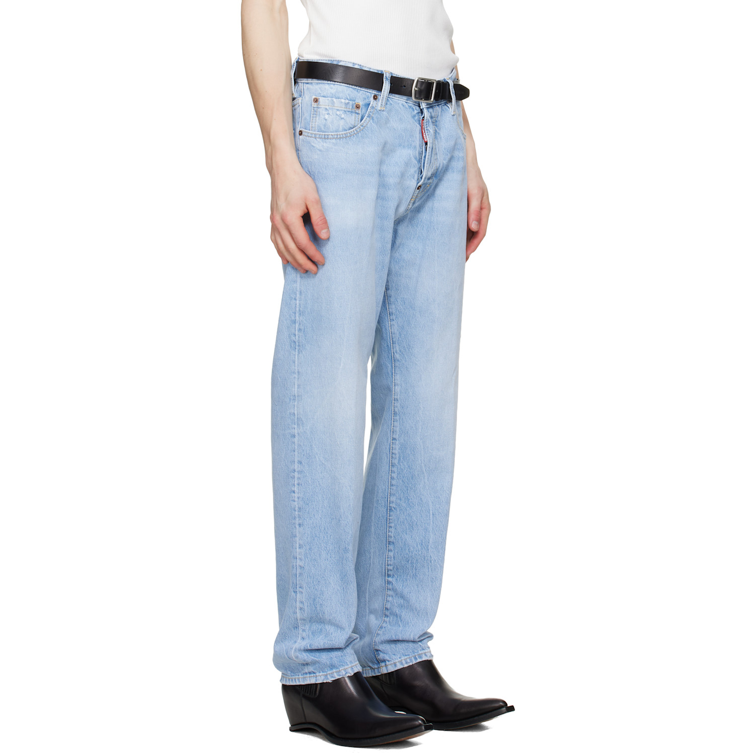  Dsquared2 Blue Light Clean Wash 642 Jeans 