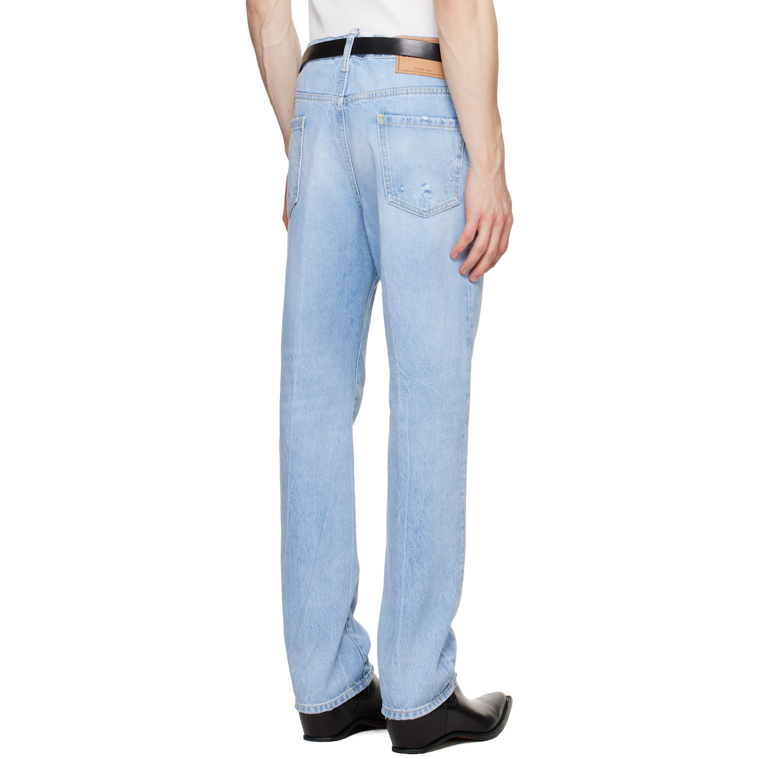  Dsquared2 Blue Light Clean Wash 642 Jeans 