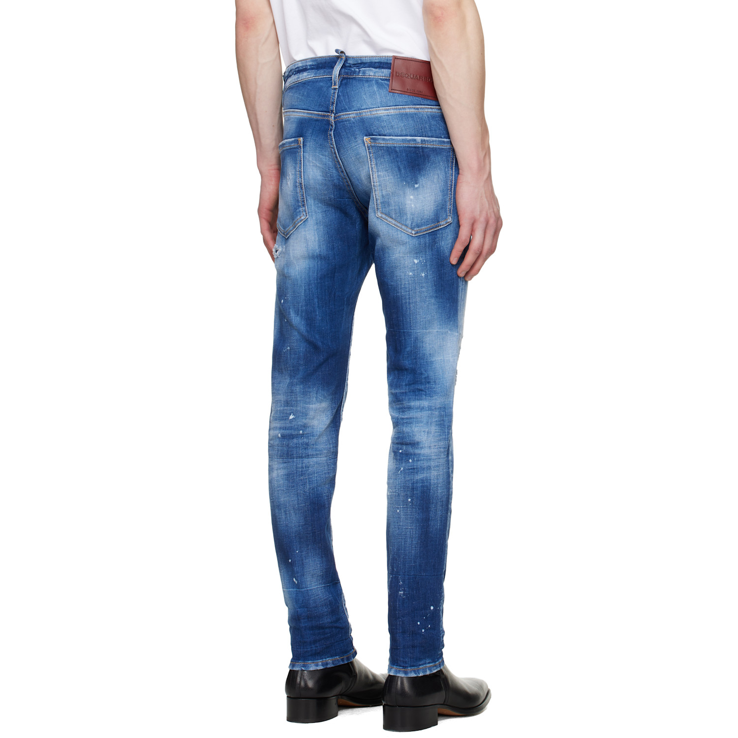  Dsquared2 Blue Teddy Jeans 