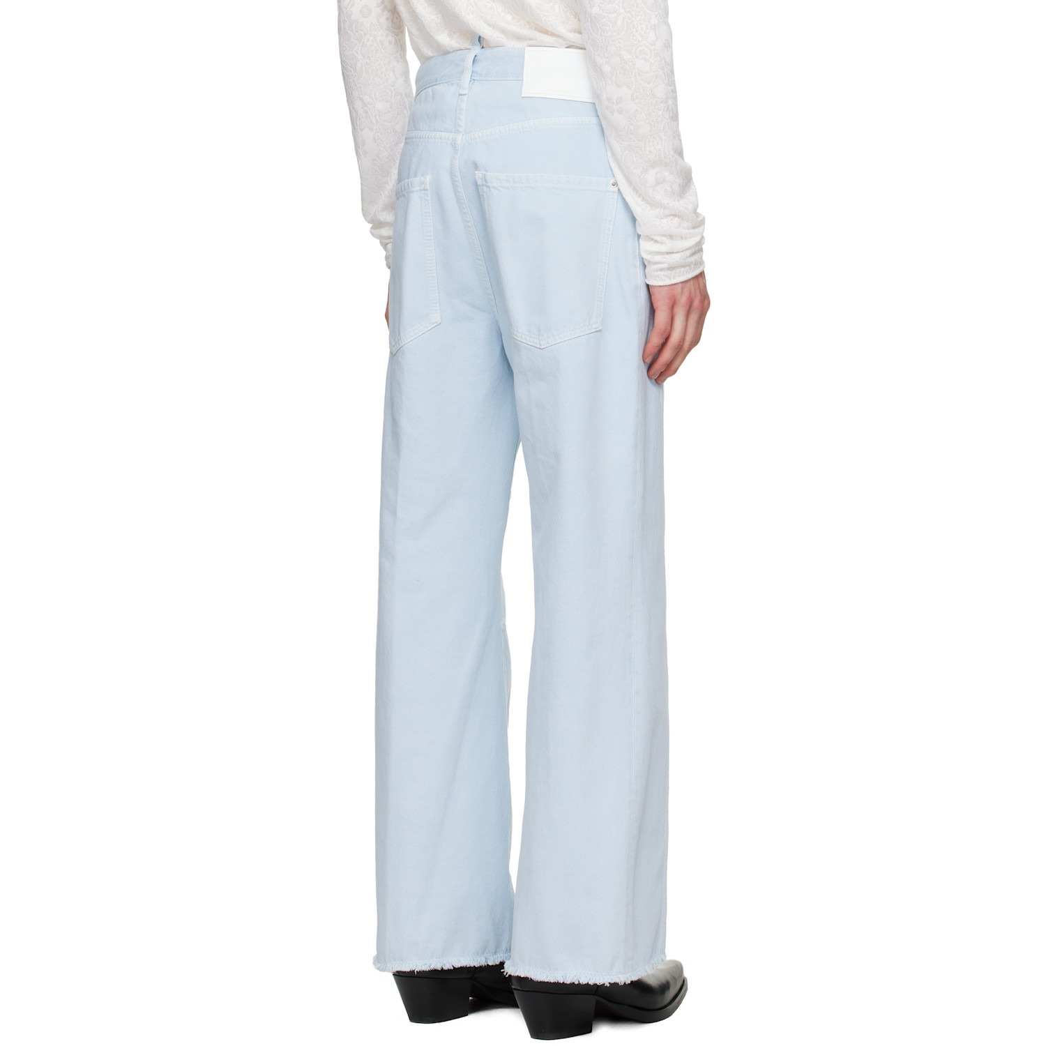  Dsquared2 Blue Powder Wash Eros Jeans 