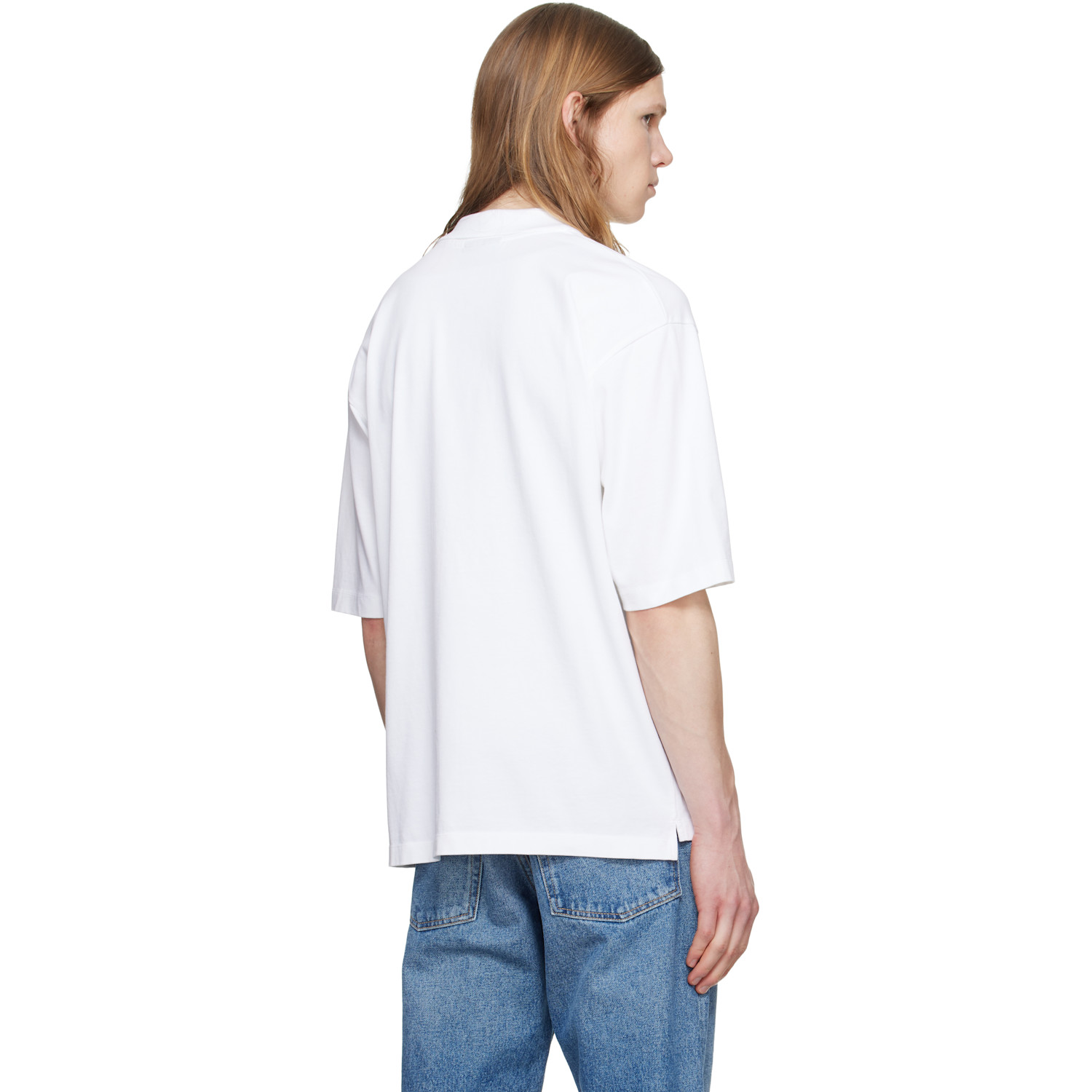  Dsquared2 White 'dsquared2 Signature' Tennis Fit Polo 