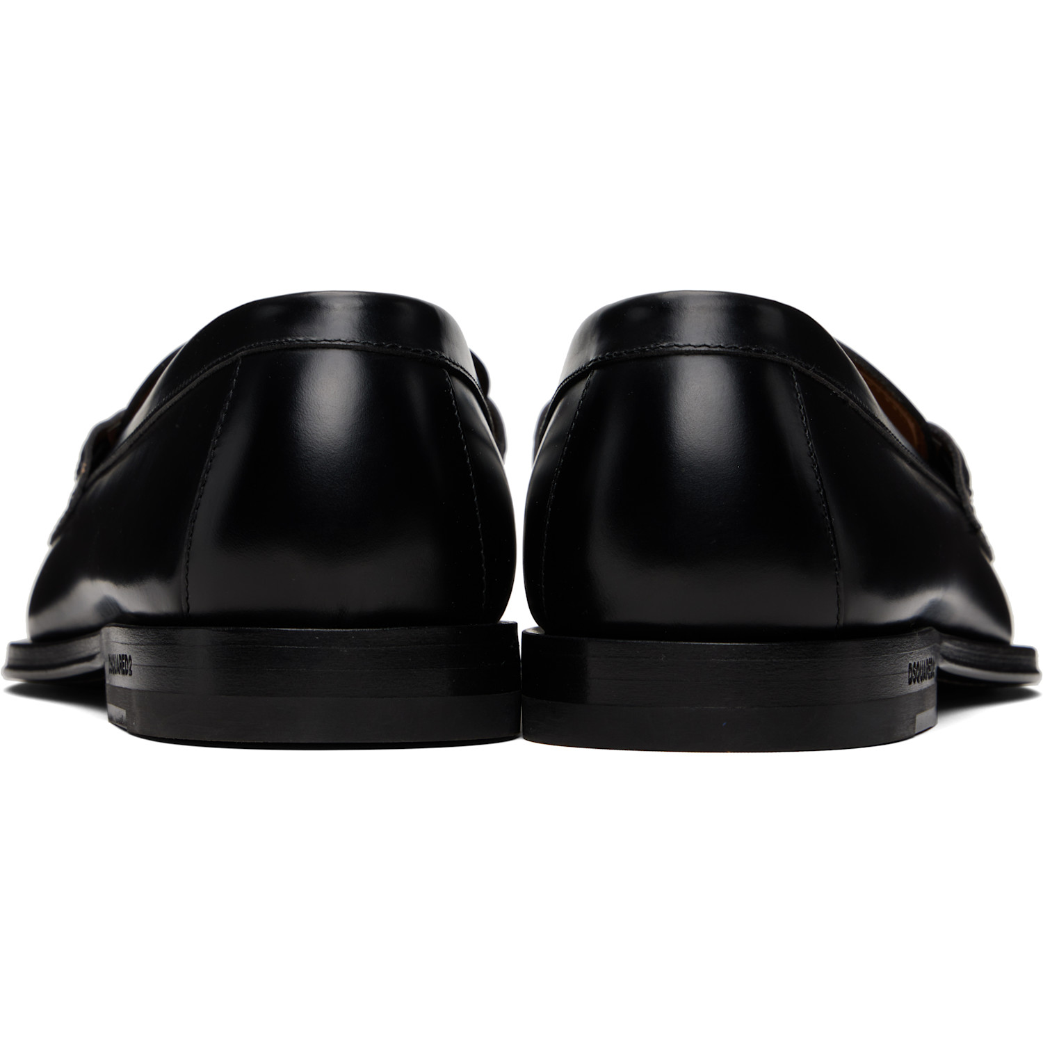  Dsquared2 Black Neoclassic Loafers 