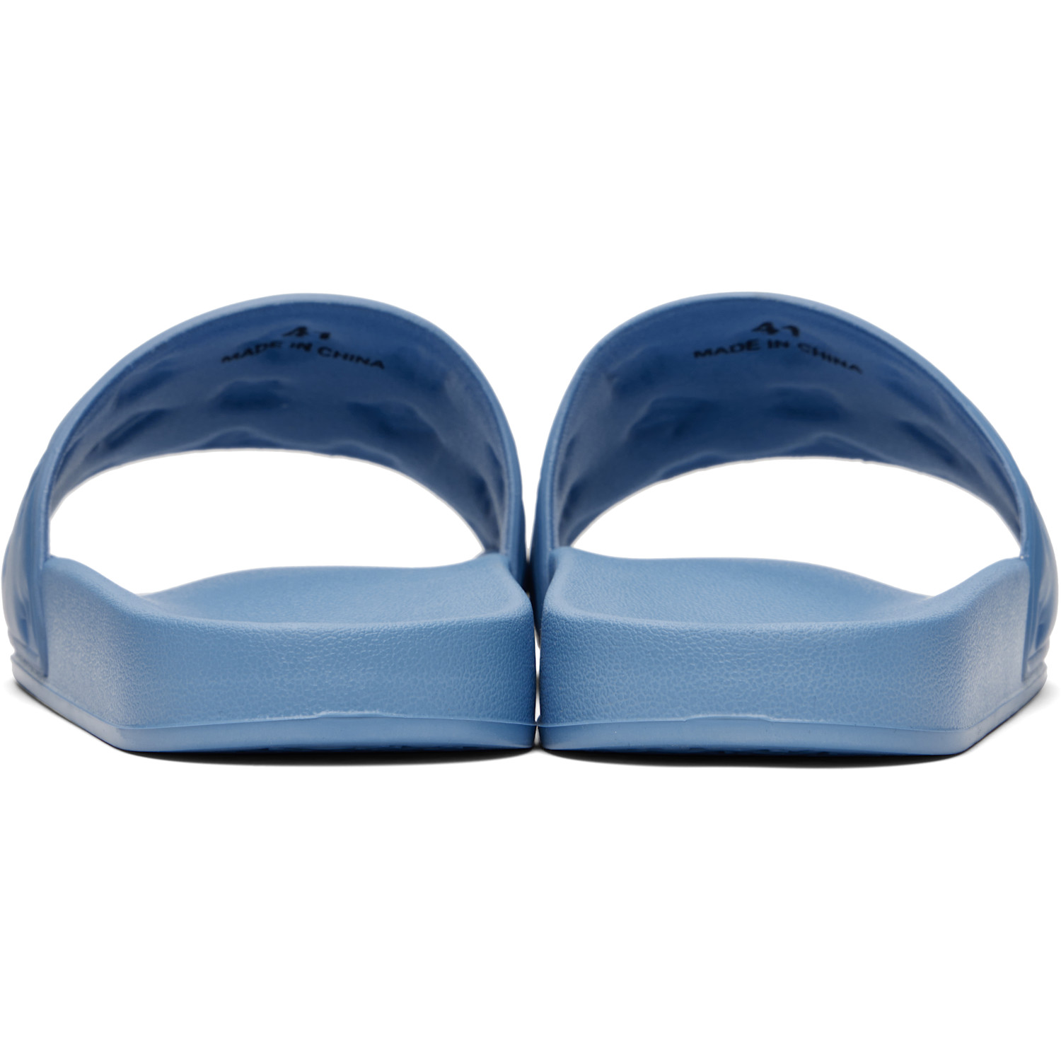 Dsquared2 Blue Embossed-logo Slides 