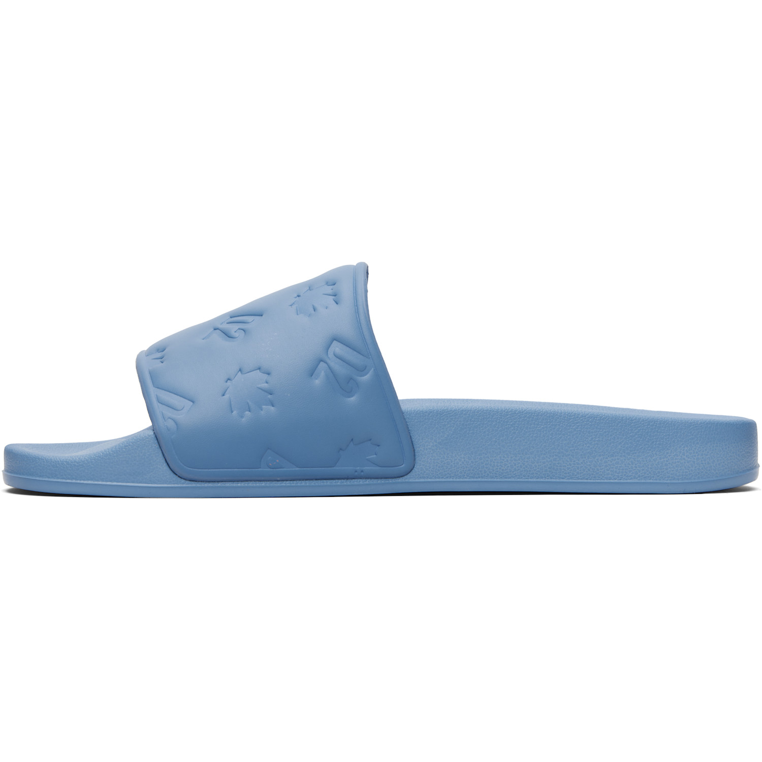  Dsquared2 Blue Embossed-logo Slides 