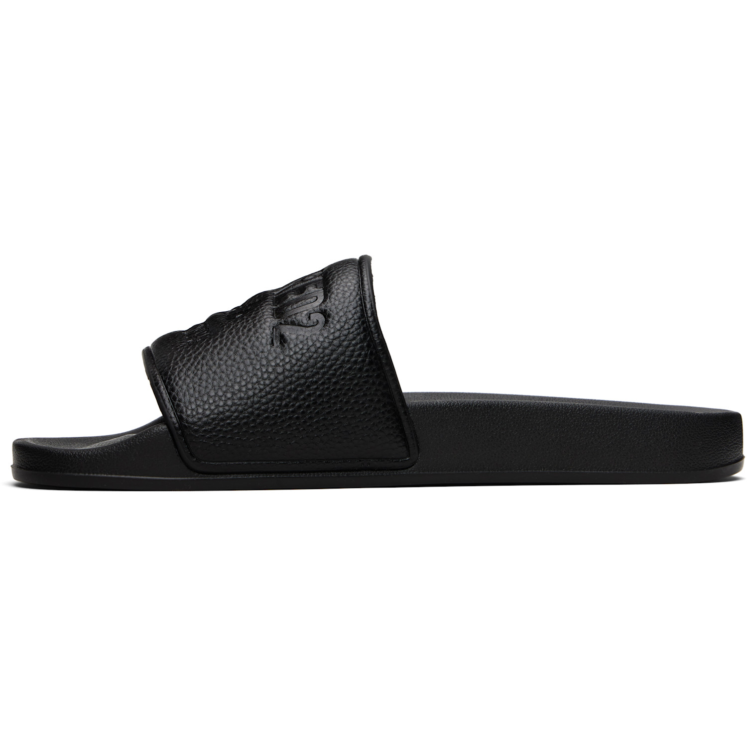  Dsquared2 Black Embossed-logo Slides 