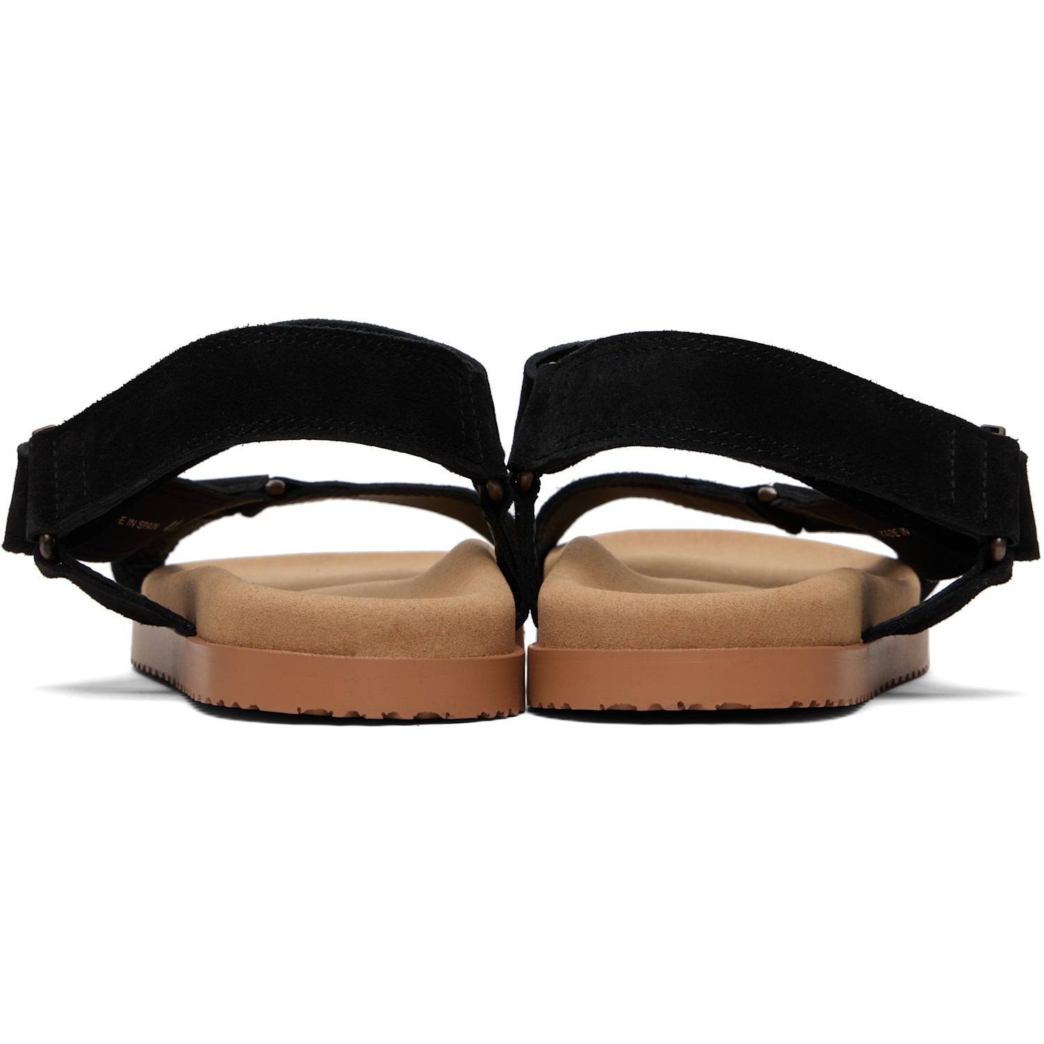  Dsquared2 Black Suede Sandals 