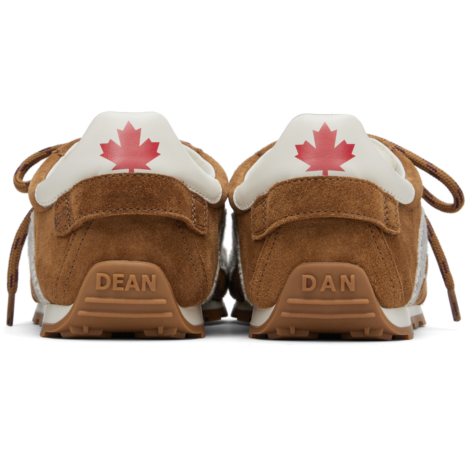  Dsquared2 Brown Dc-642 Sneakers 