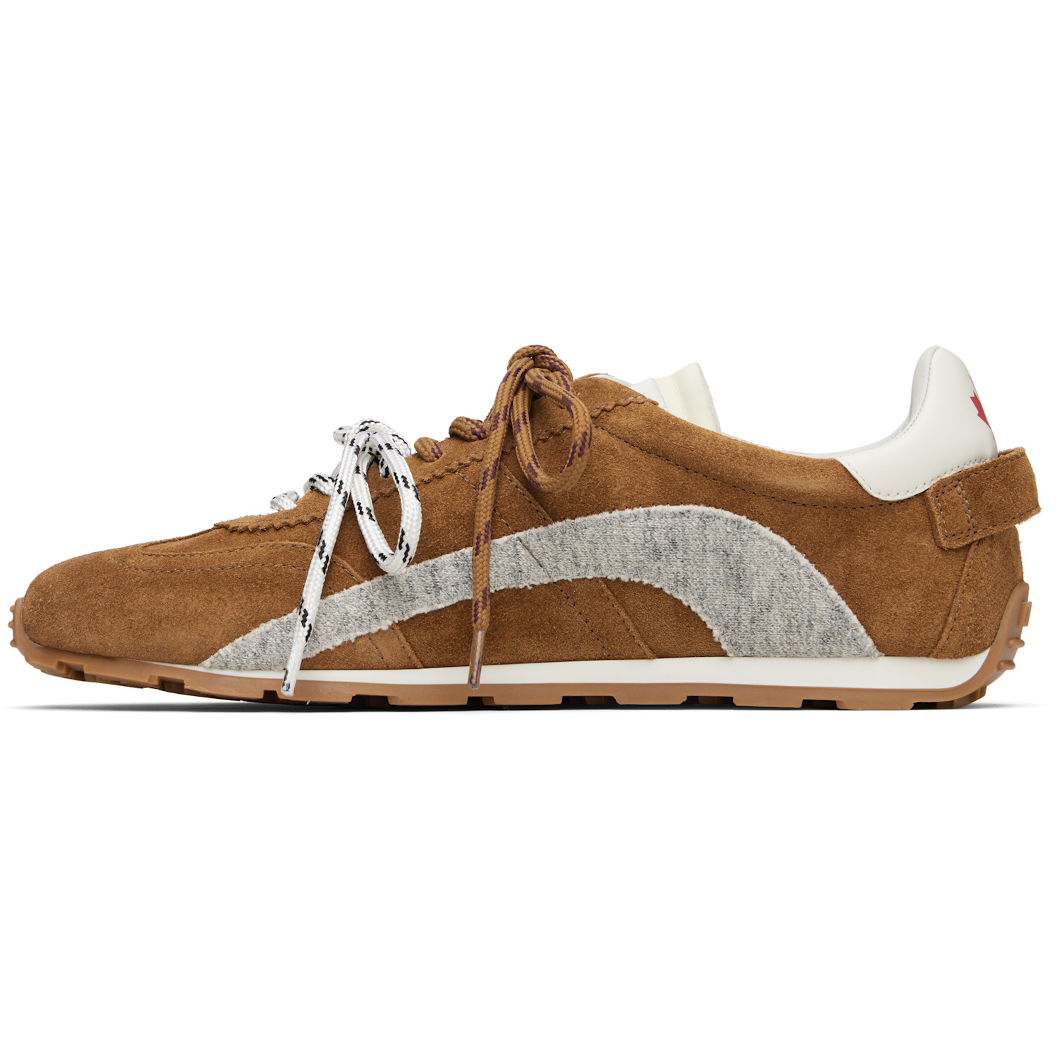  Dsquared2 Brown Dc-642 Sneakers 