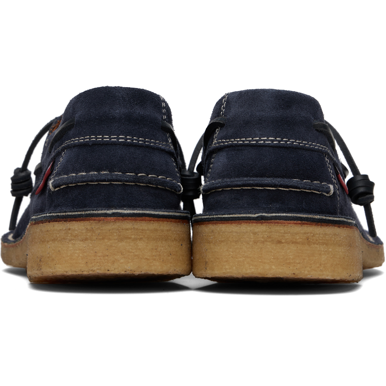  Dsquared2 Navy Neoclassic Boat Shoes 