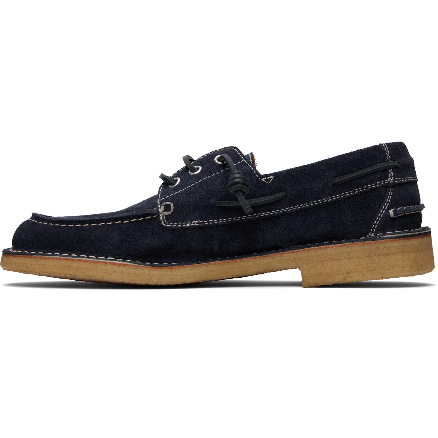  Dsquared2 Navy Neoclassic Boat Shoes 