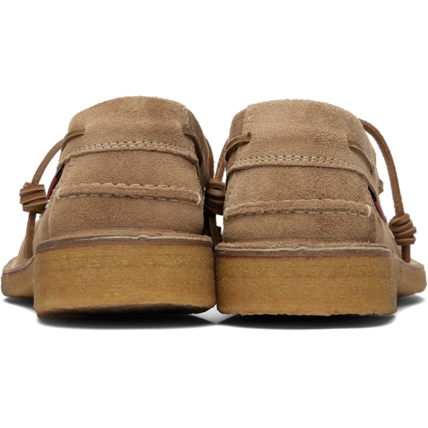  Dsquared2 Tan Neoclassic Boat Shoes 