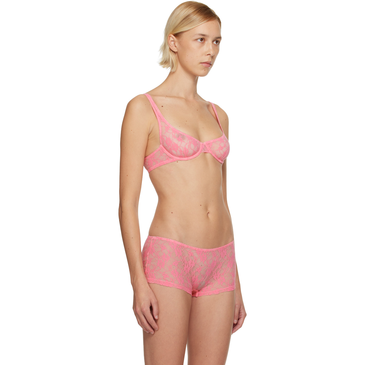  Fruity Booty Pink Lace Shania Bra 