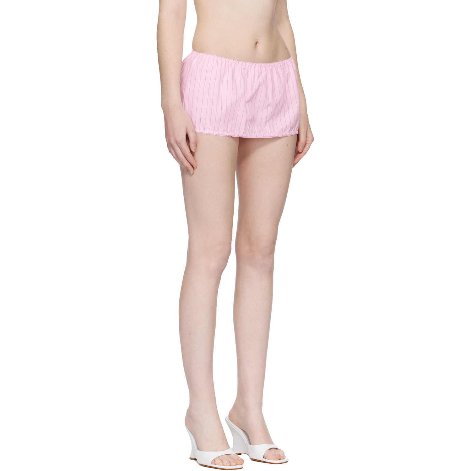  Fruity Booty Pink Stripe Bloomer Skort 