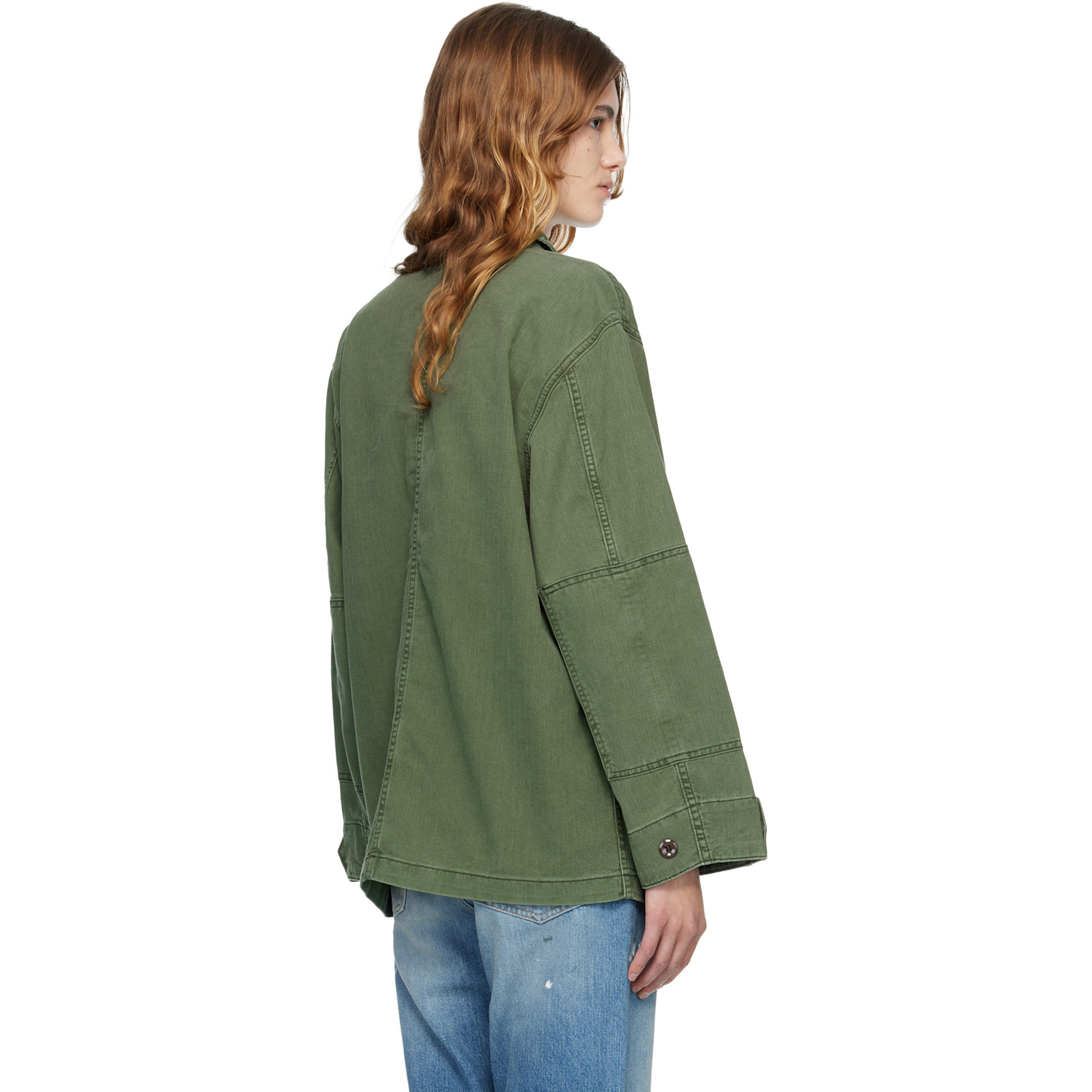  Jeanerica Green Lucy Jacket 