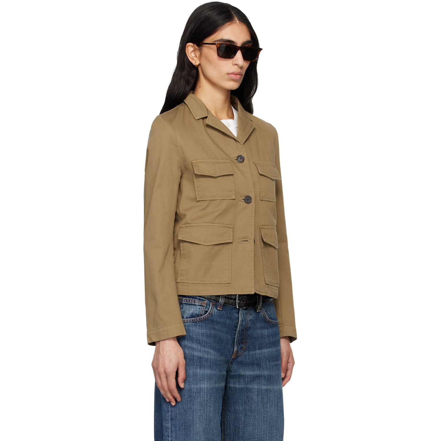  Jeanerica Khaki Carole Jacket 