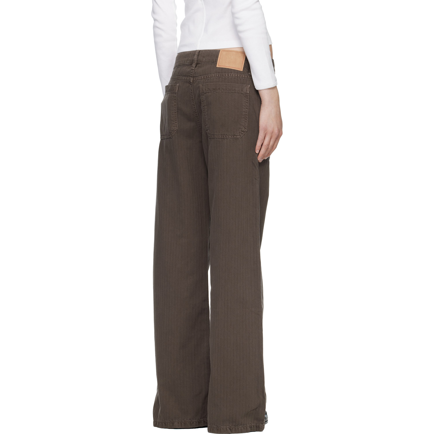  Jeanerica Brown Guell Trousers 