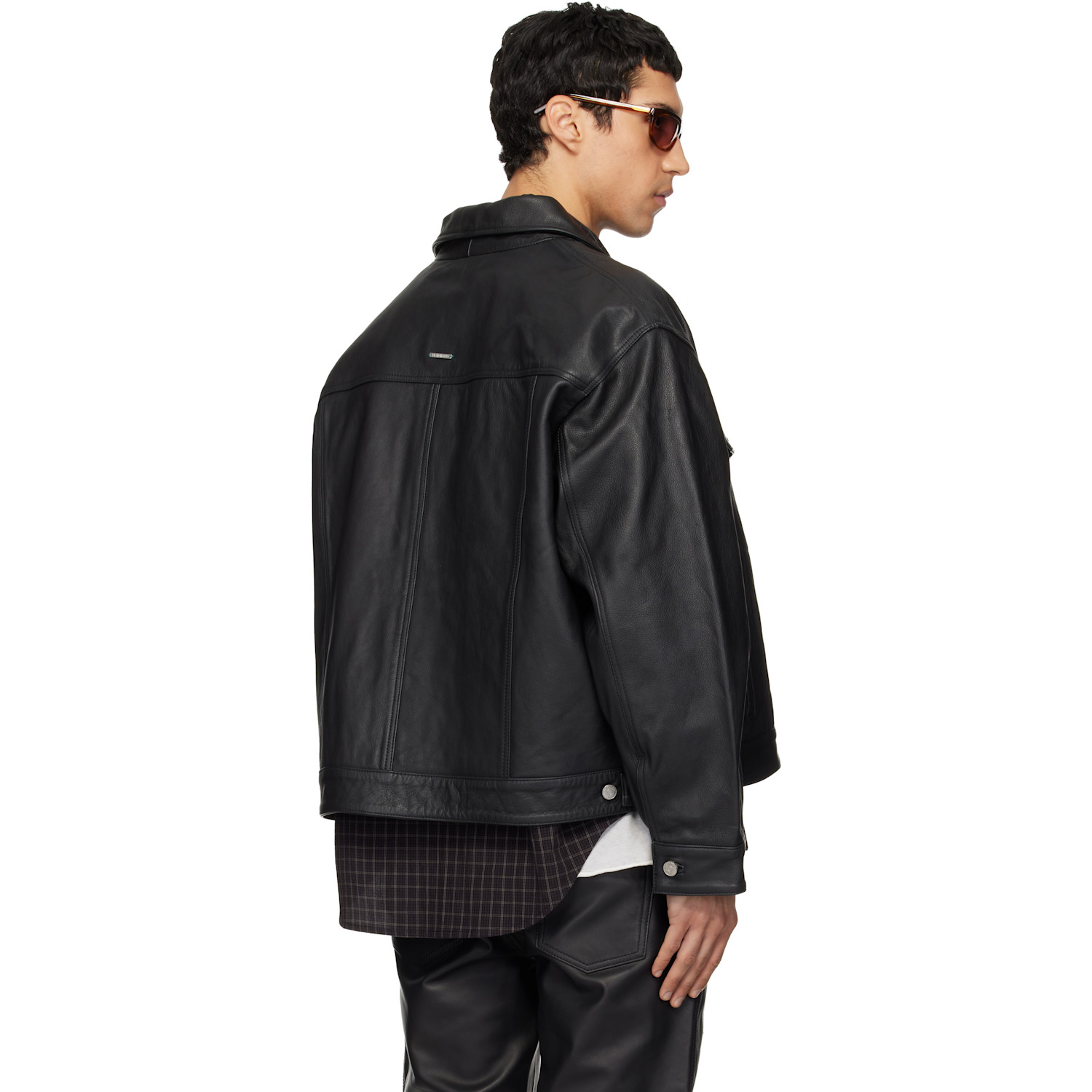  Deadwood Black Oracle Leather Jacket 