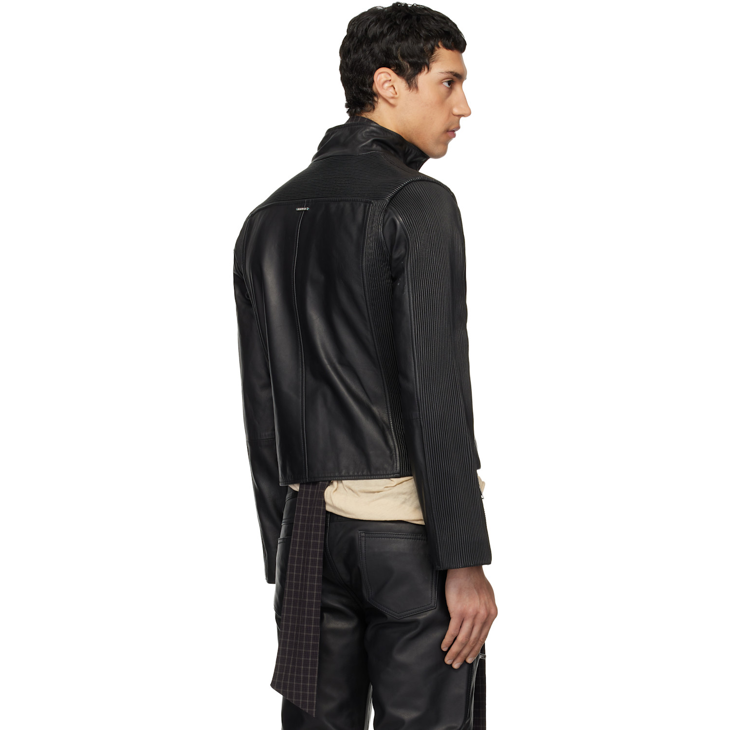  Deadwood Black Monza Leather Jacket 