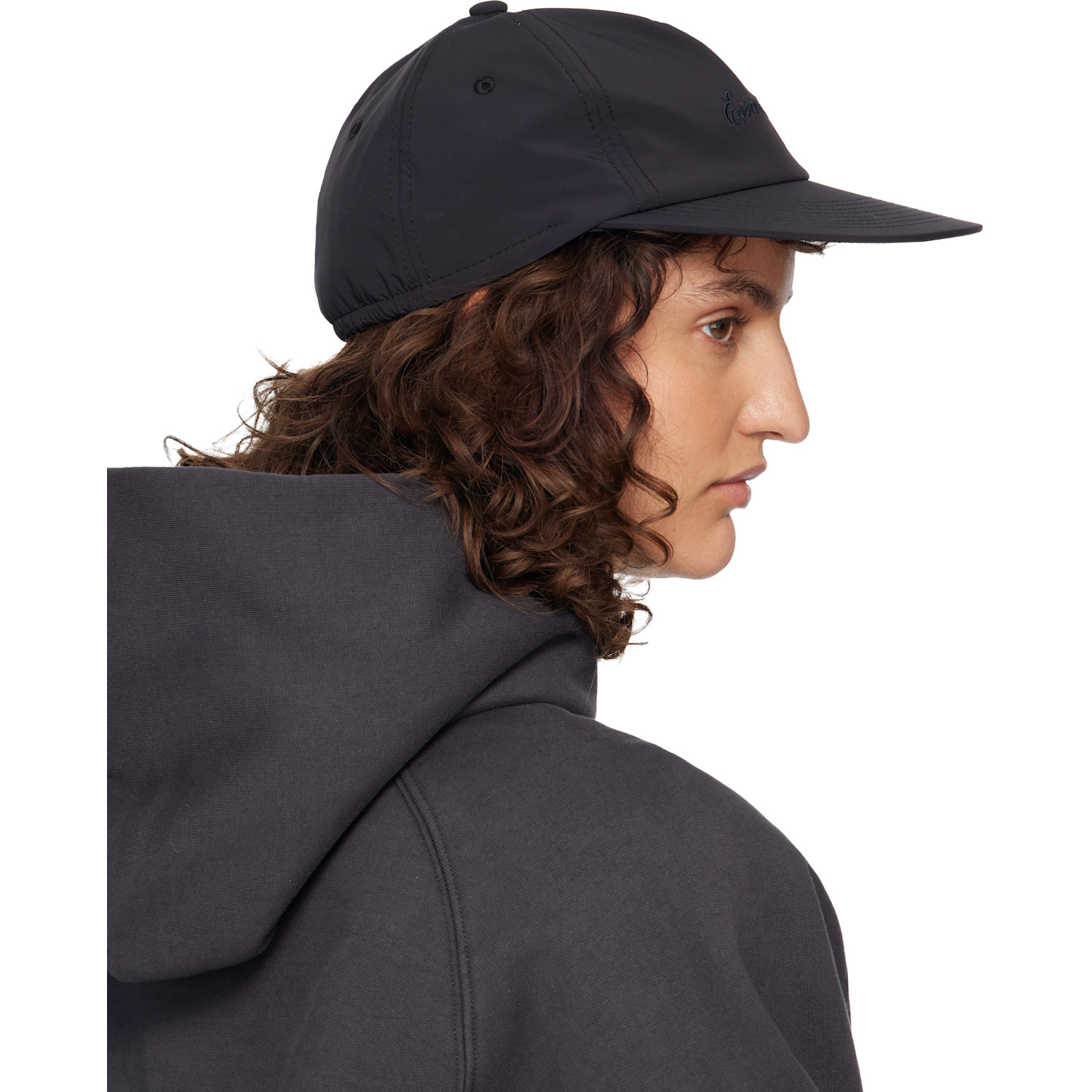 Fear Of God Essentials Black Signature 5 Panel Cap 