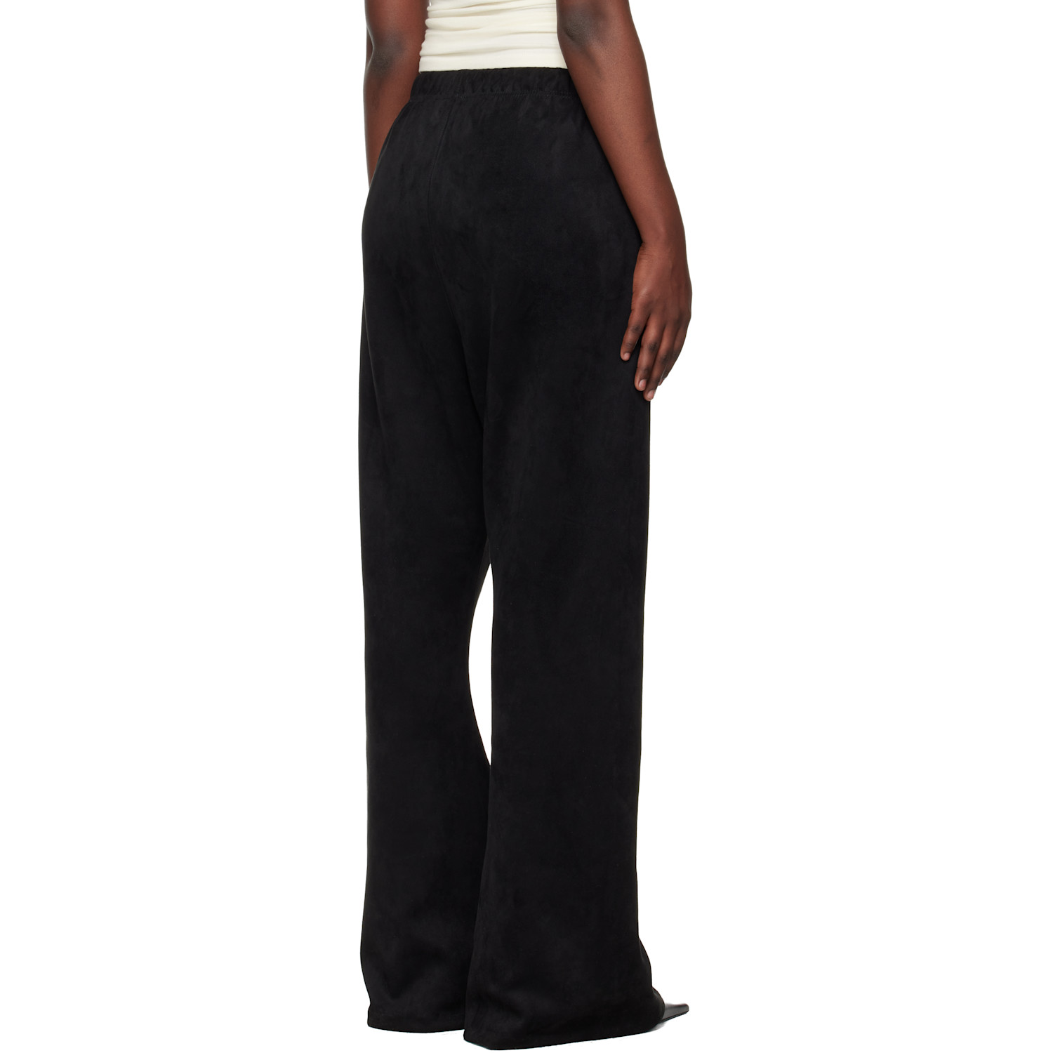  Fear Of God Essentials Gray Holiday Faux-suede Fleece Flare Lounge Pants 