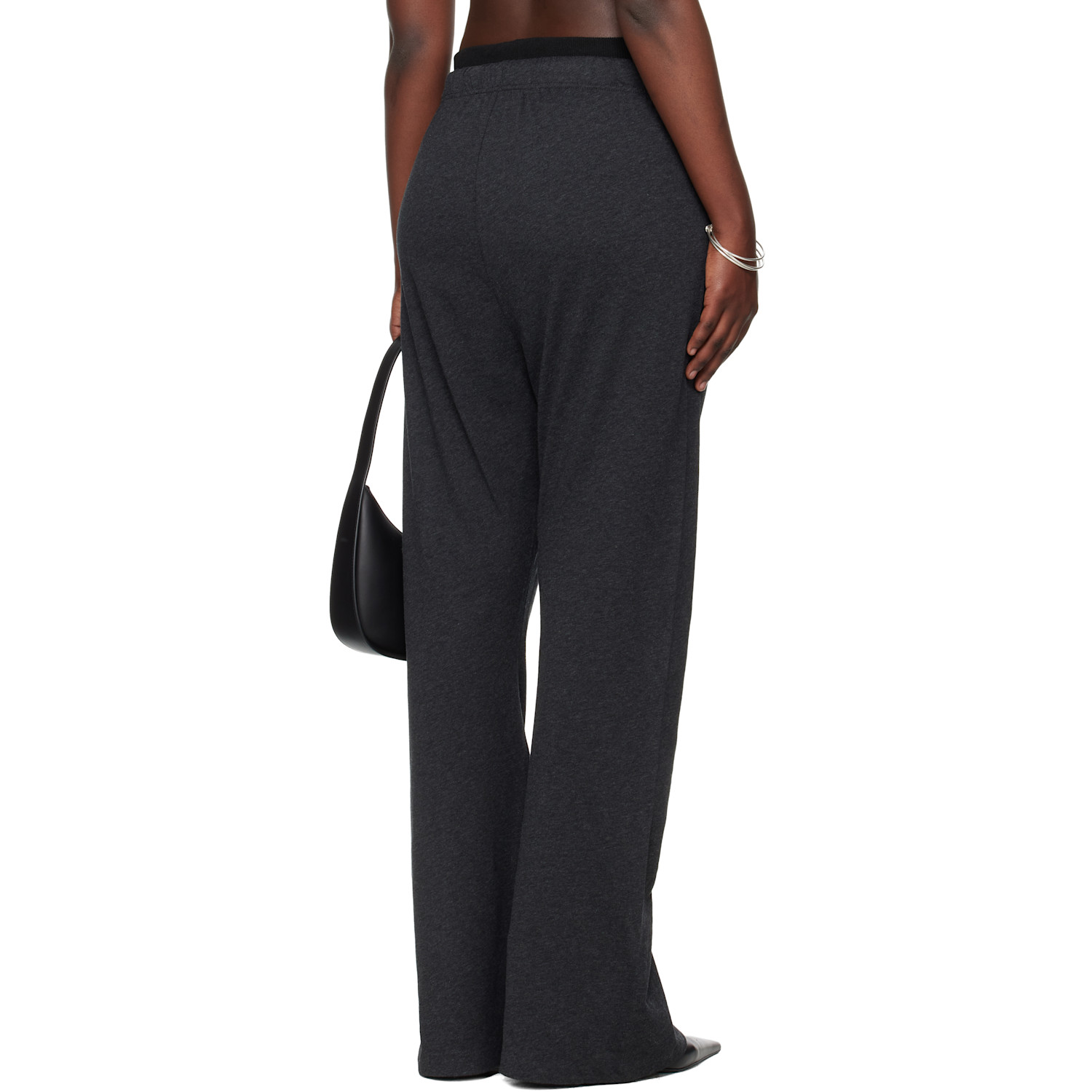  Fear Of God Essentials Gray Holiday Jersey Flare Lounge Pants 