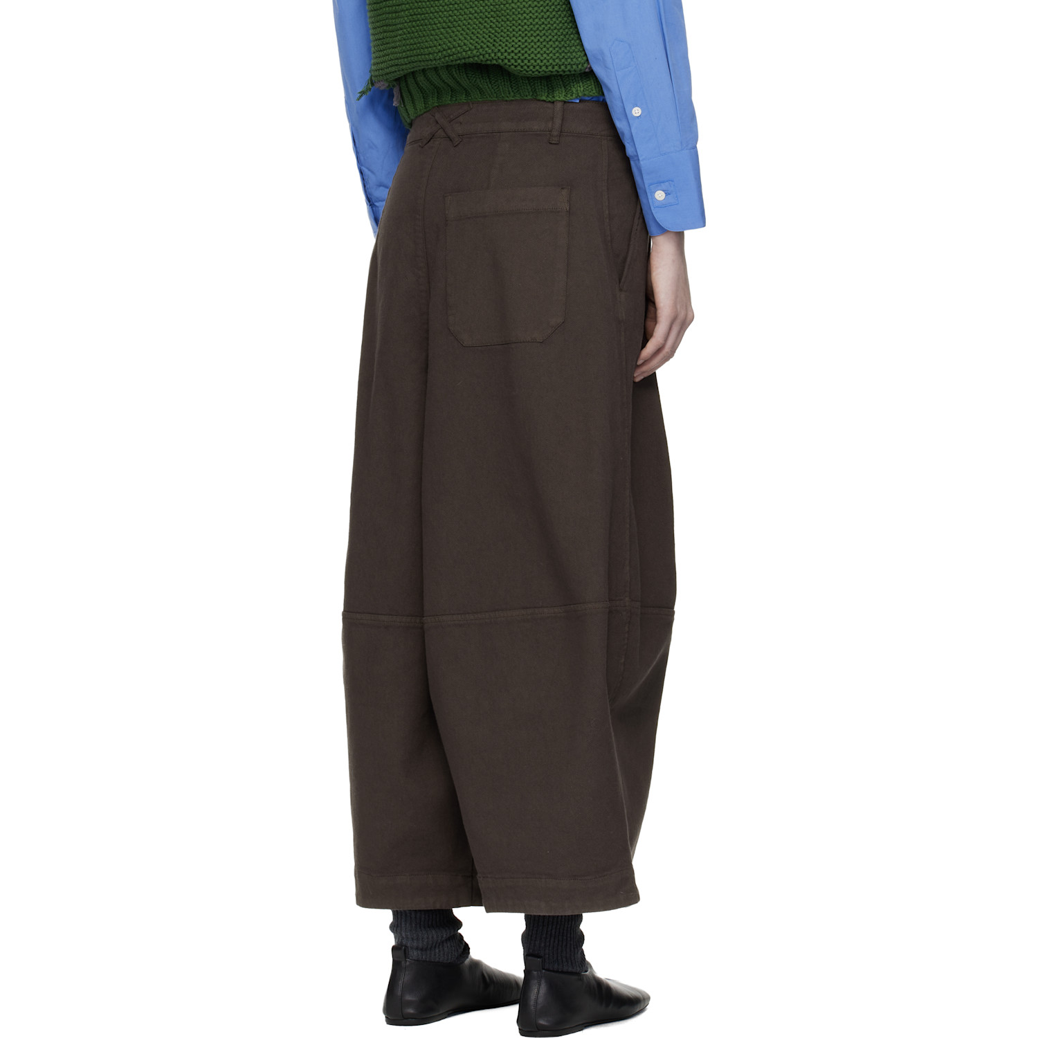  Ymc Brown Earth Deadbeat Trousers 