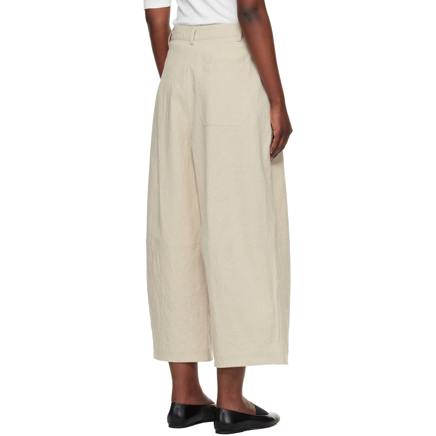  Ymc Beige Deadbeat Trousers 