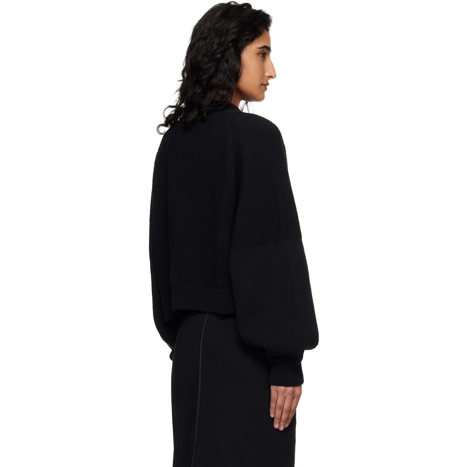  Ymc Cardigan Computer Noir 