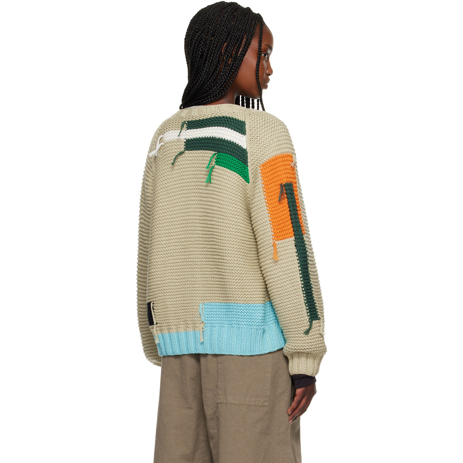  Ymc Beige Atomic Cardigan 