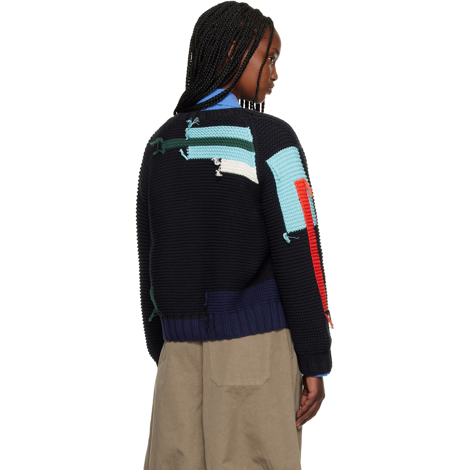  Ymc Black Atomic Cardigan 