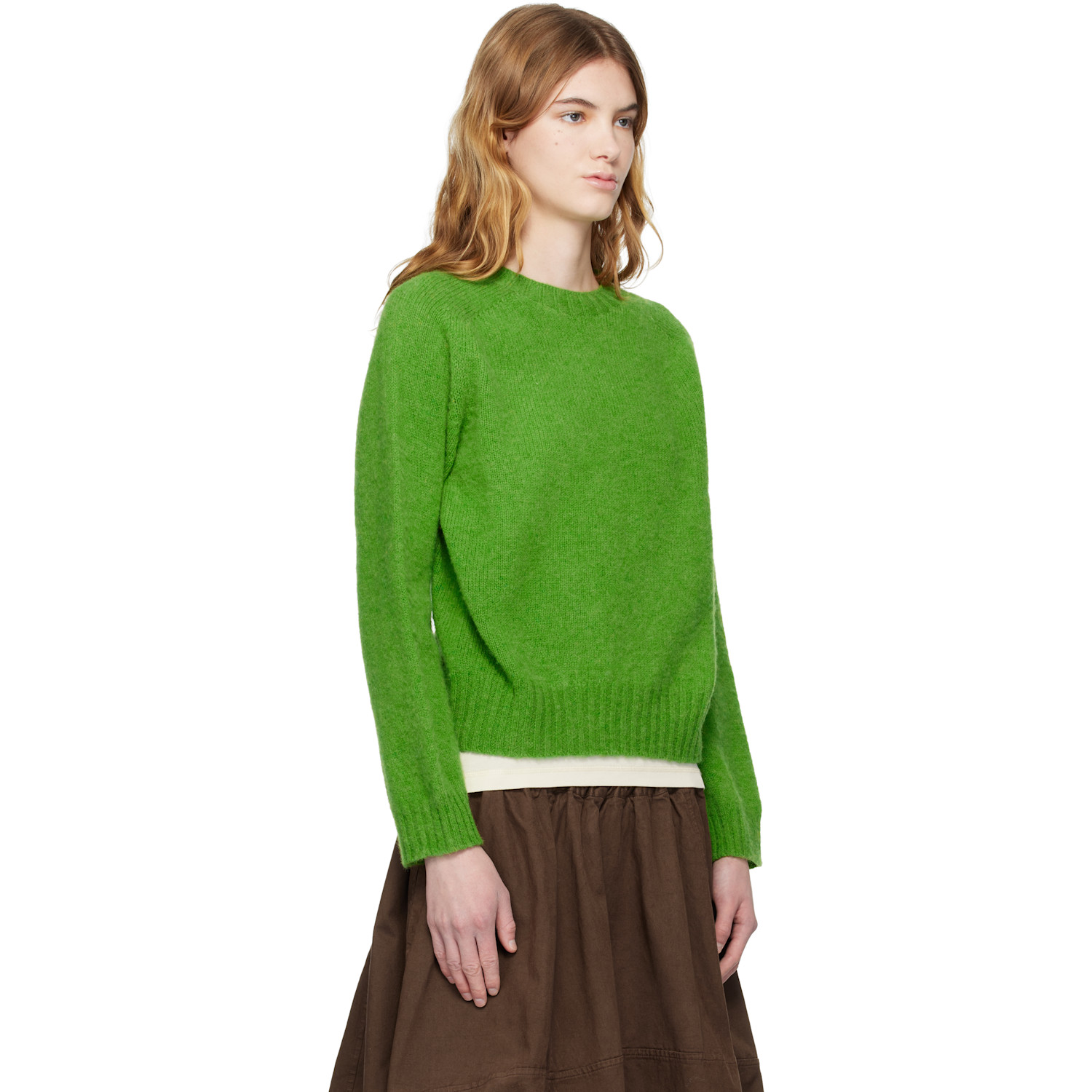  Ymc Ssense Exclusive Green Jets Sweater 