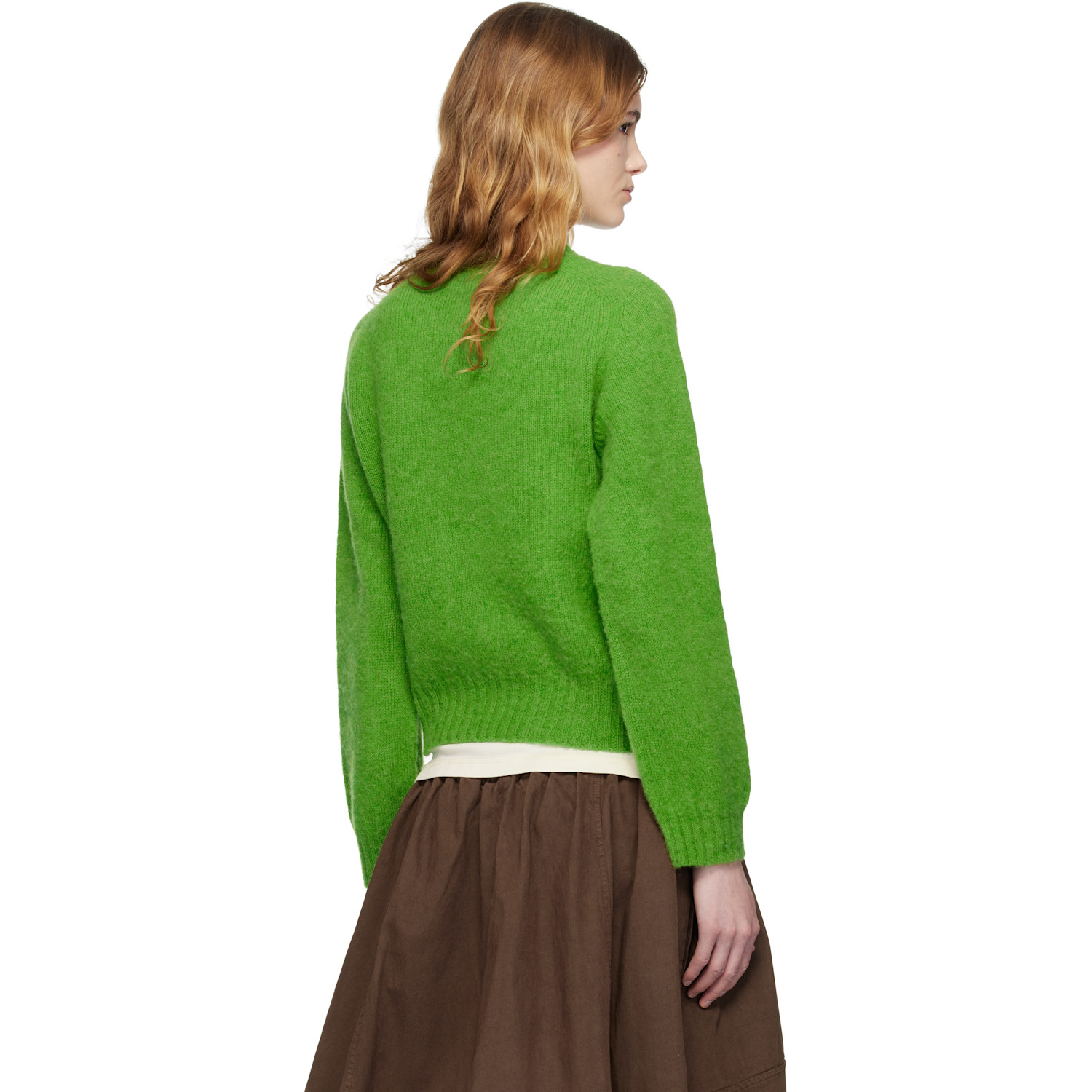  Ymc Ssense Exclusive Green Jets Sweater 