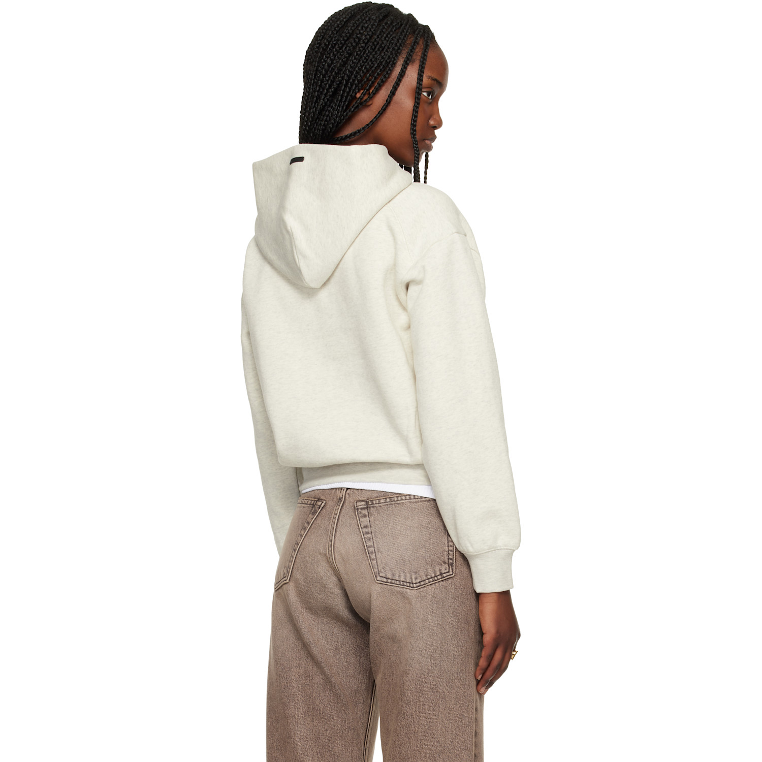  Fear Of God Essentials Gray Signature Classic Hoodie 