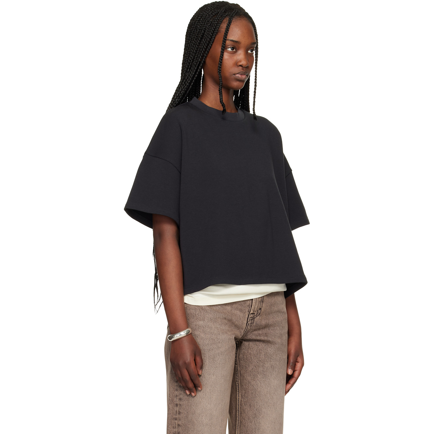  Fear Of God Essentials Black Boxy T-shirt 