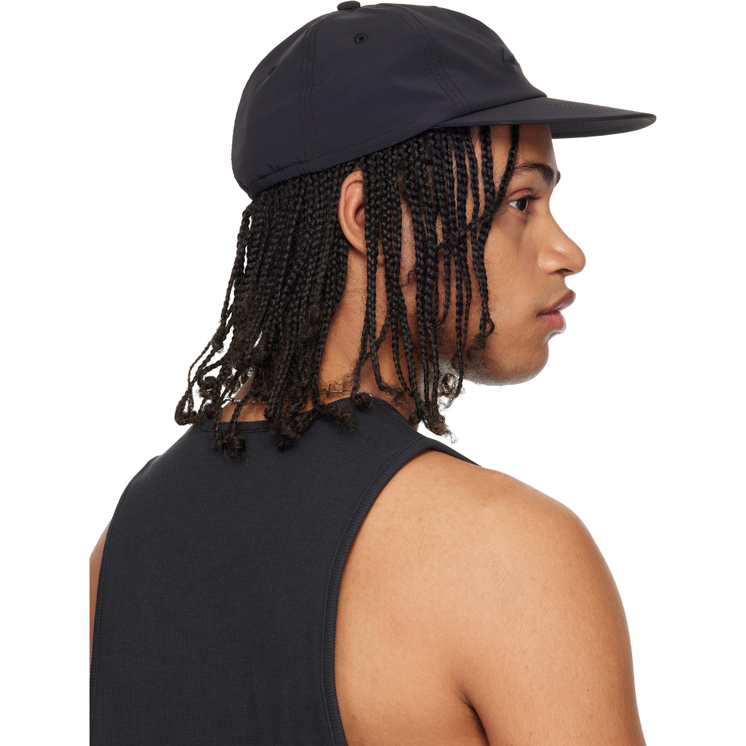  Fear Of God Essentials Black Signature 5 Panel Cap 