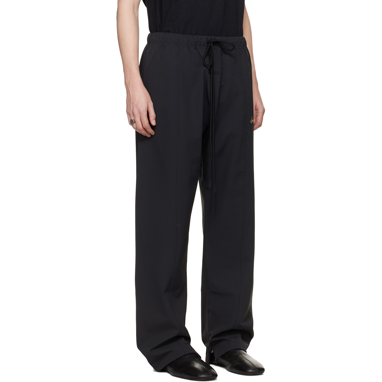  Fear Of God Essentials Black Signature Track Pants 