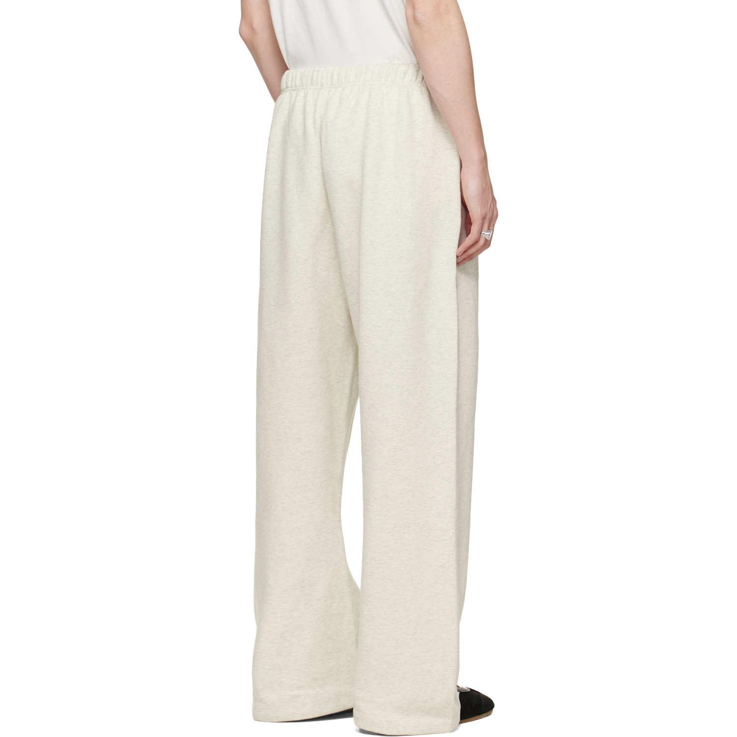  Fear Of God Essentials Gray Signature Flared Sweatpants 