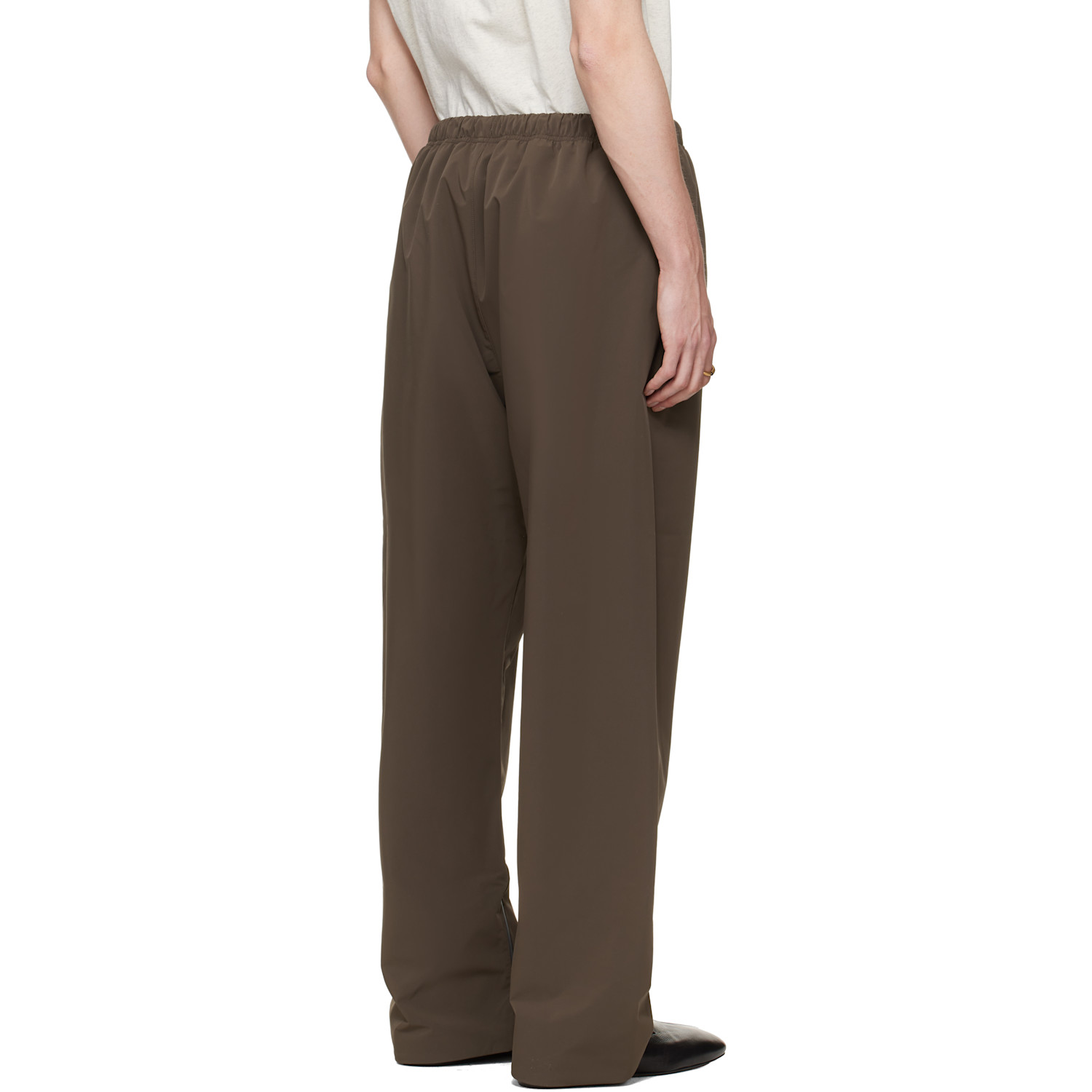  Fear Of God Essentials Brown Active Trace Track Pants 