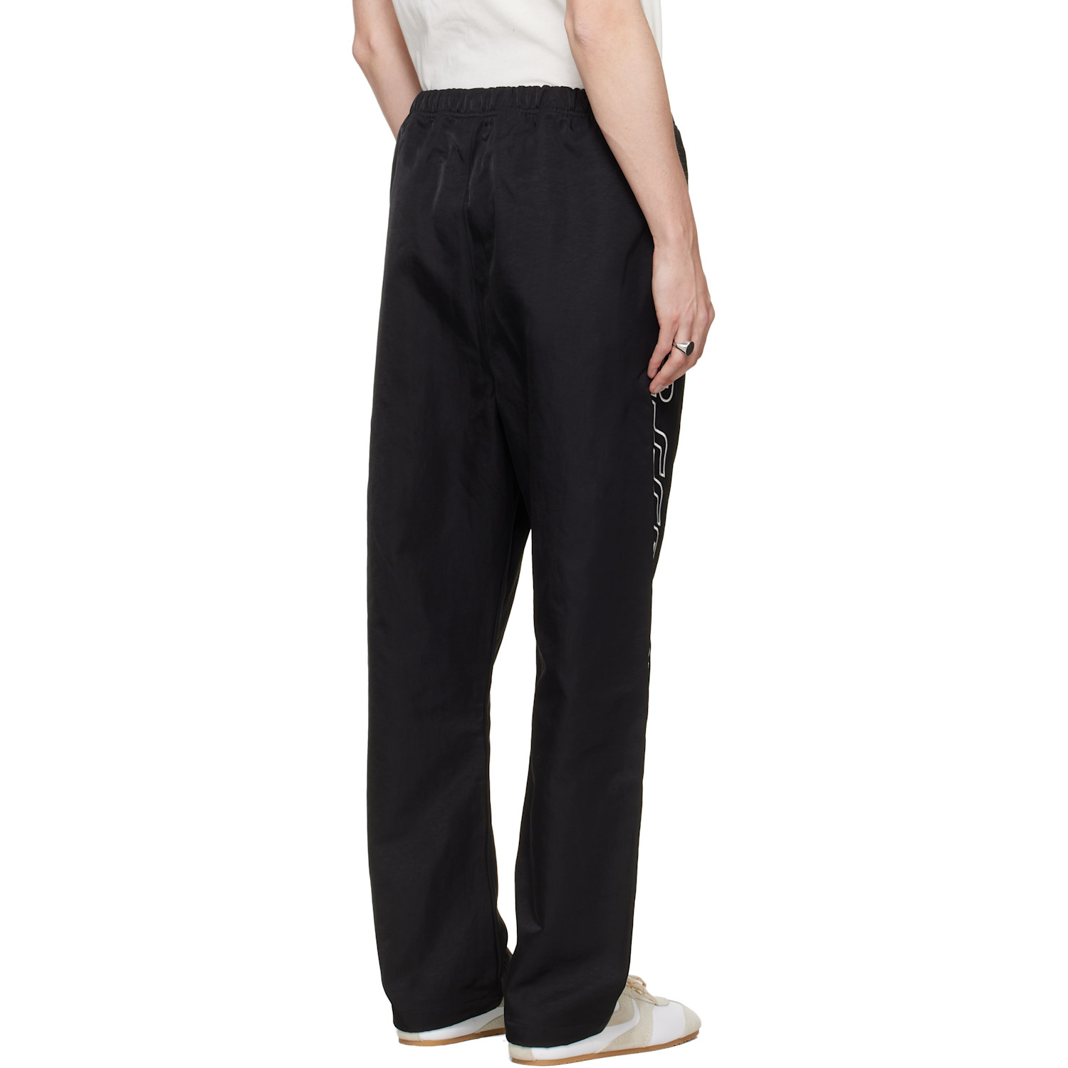  Fear Of God Essentials Black Active Trace Relaxed Drawstring Track Pants 