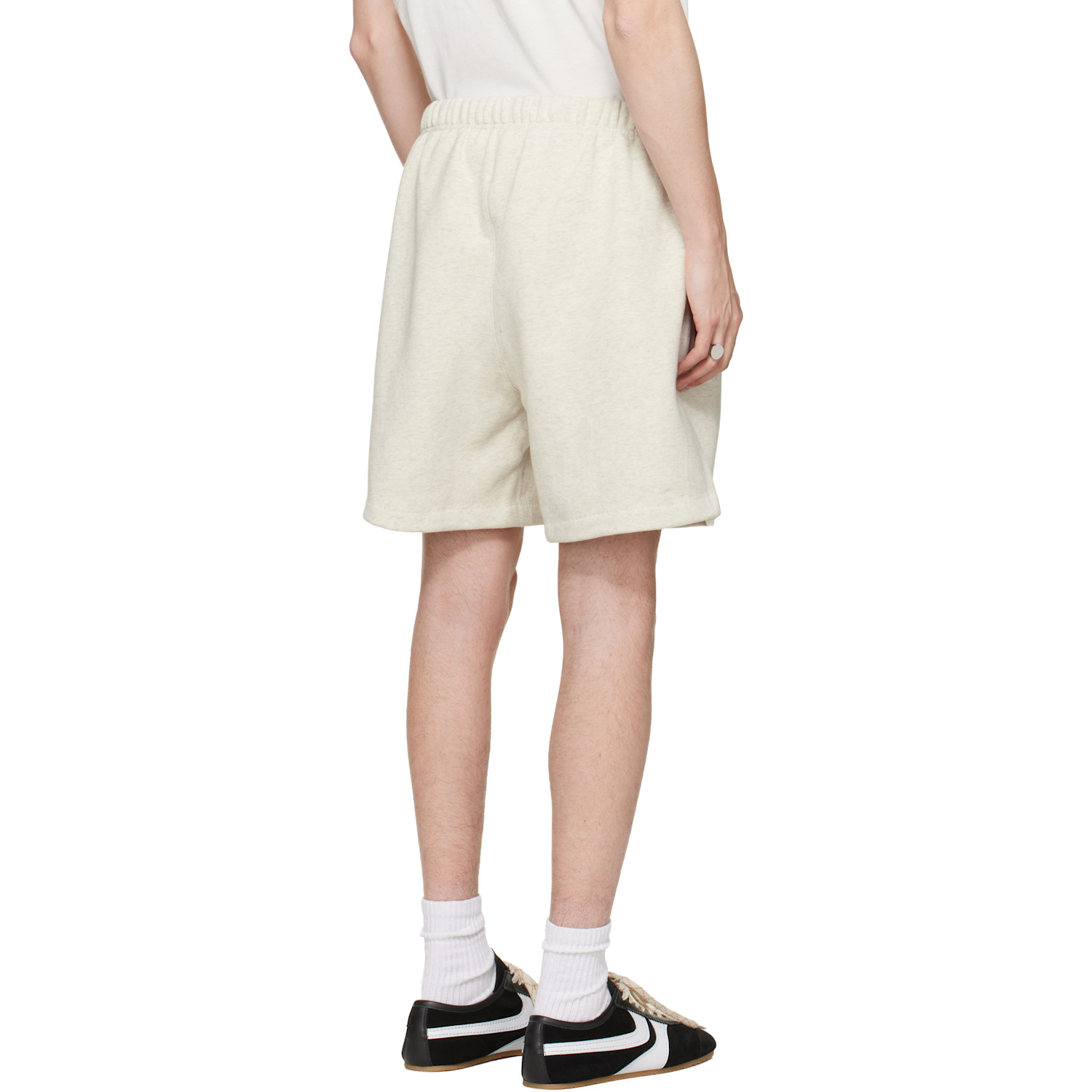  Fear Of God Essentials Gray Signature Classic Shorts 