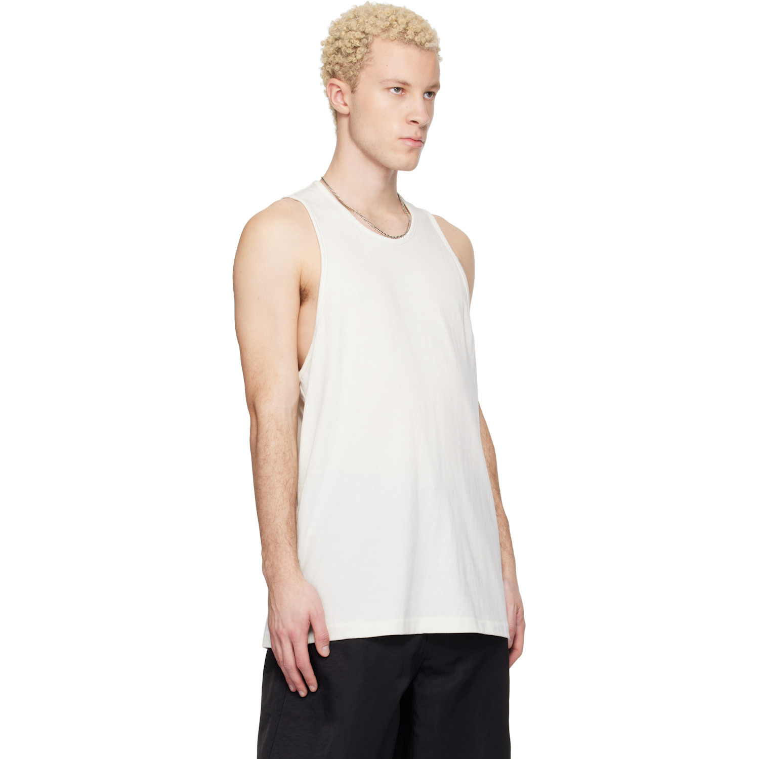  Fear Of God Essentials Off-white Signature Essential Tank Top 