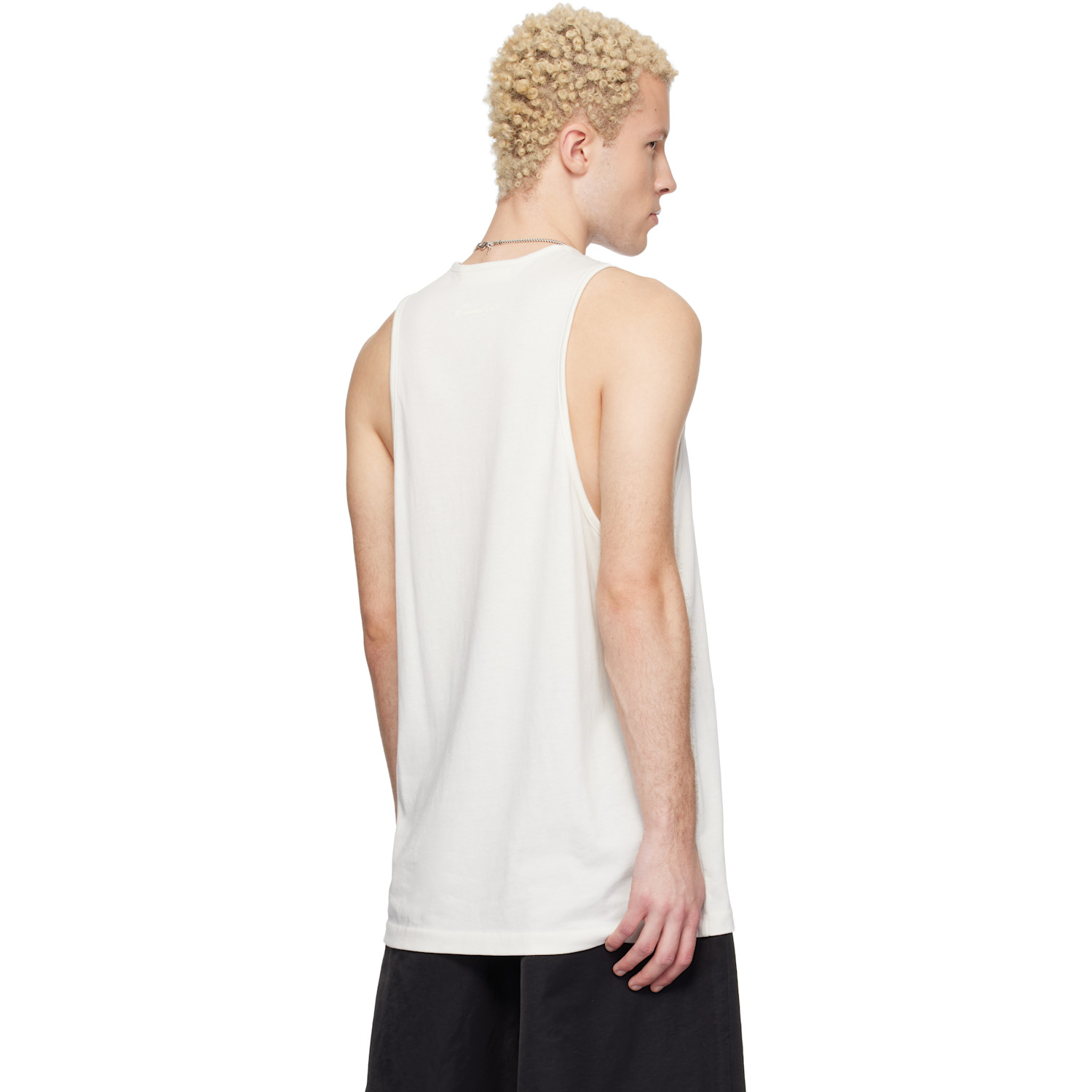  Fear Of God Essentials Off-white Signature Essential Tank Top 