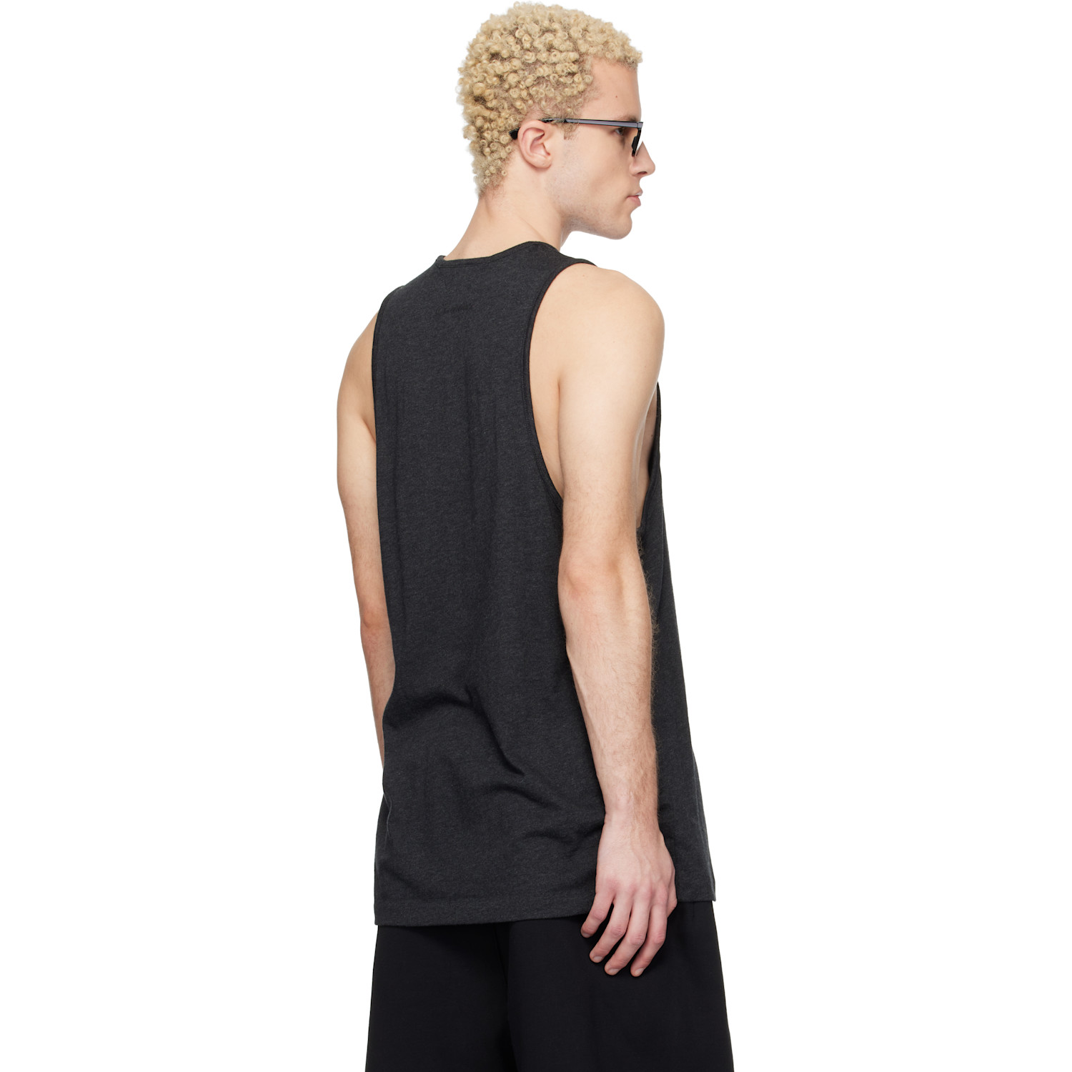  Fear Of God Essentials Gray Signature Essential Tank Top 