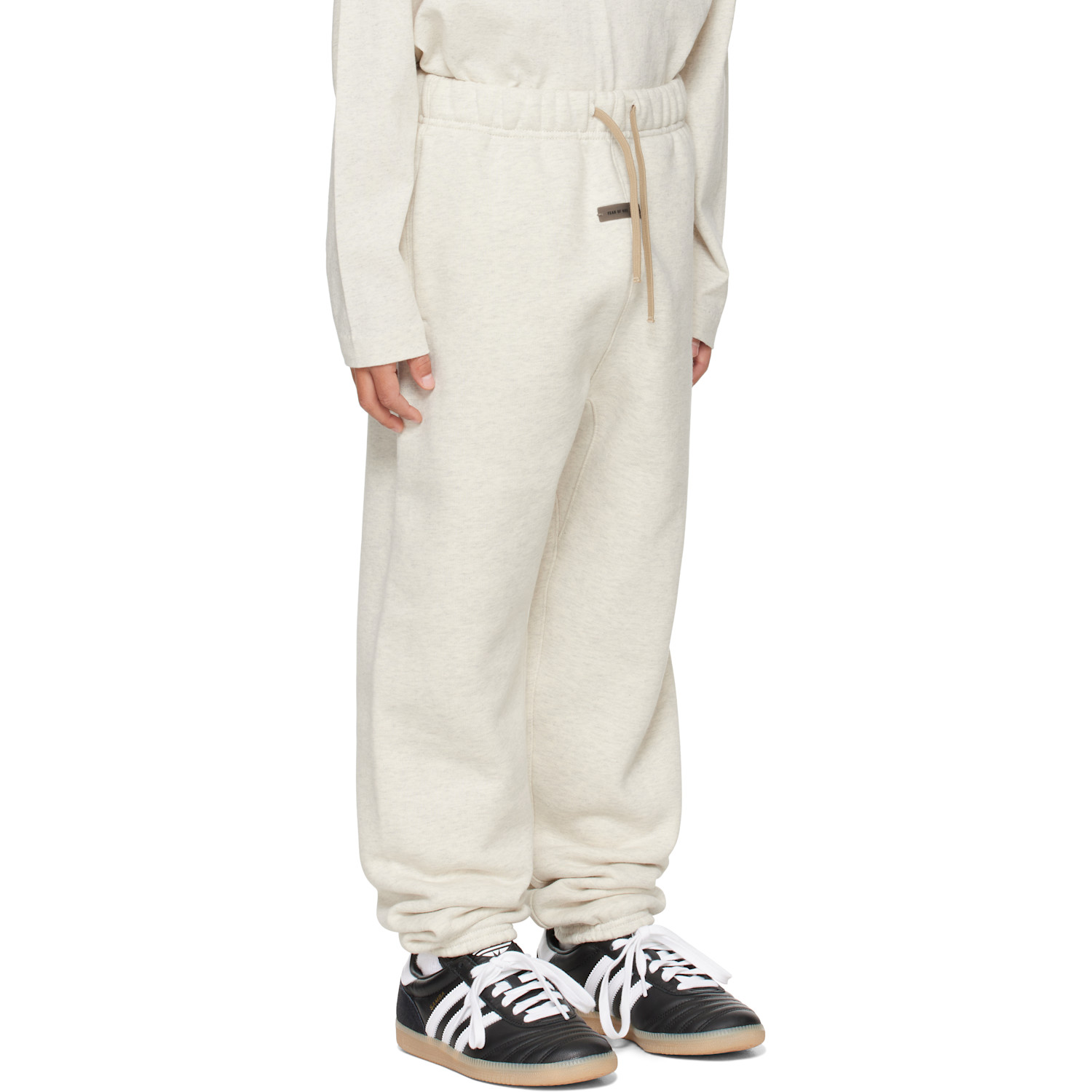  Fear Of God Essentials Kids Gray Holiday Classic Sweatpants 