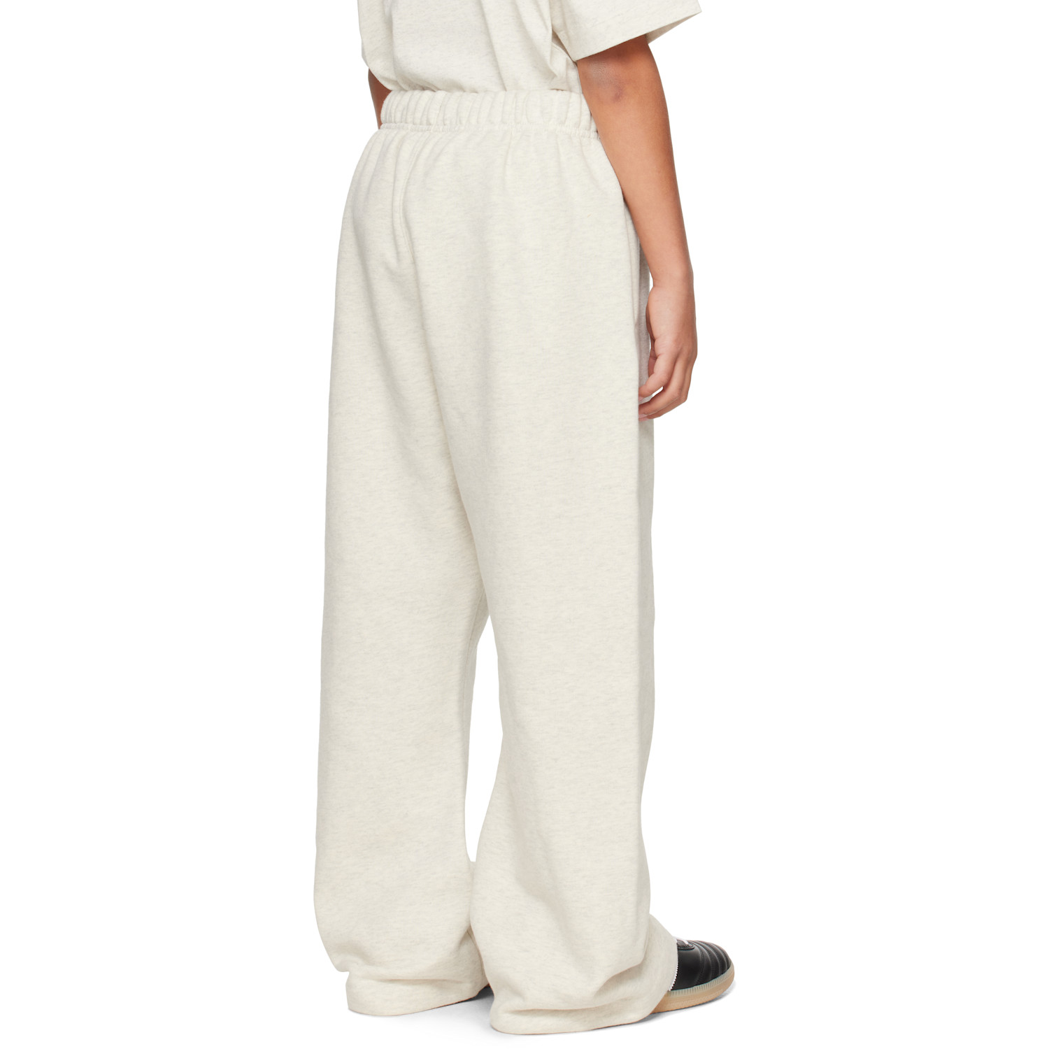  Fear Of God Essentials Kids Gray Holiday Flare Sweatpants 